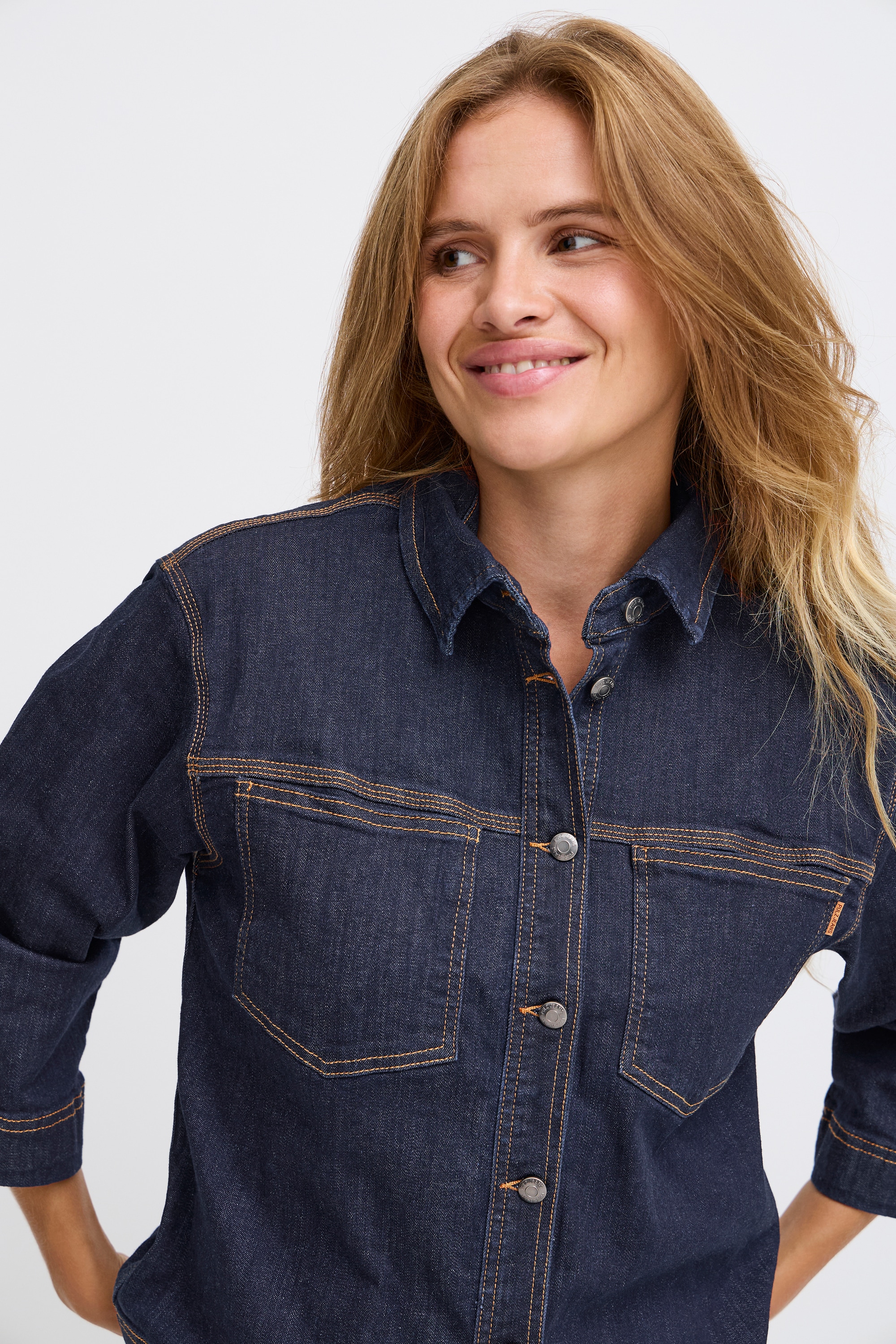 Pulz Jeans Jeansjacke »Damen Jeansjacke PZKATJA«