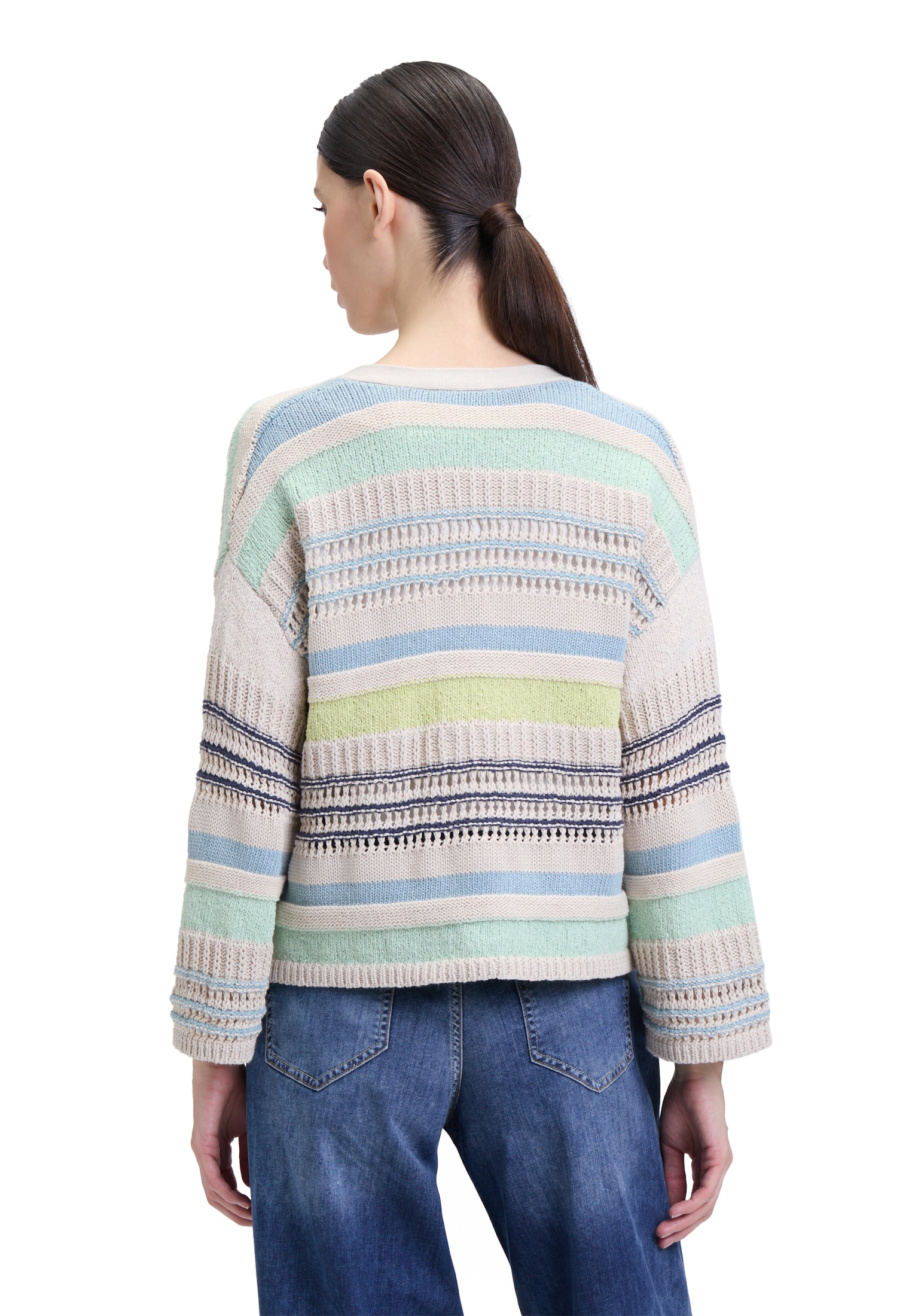 Cartoon Cardigan »Strick-Cardigan mit Color Blocking«