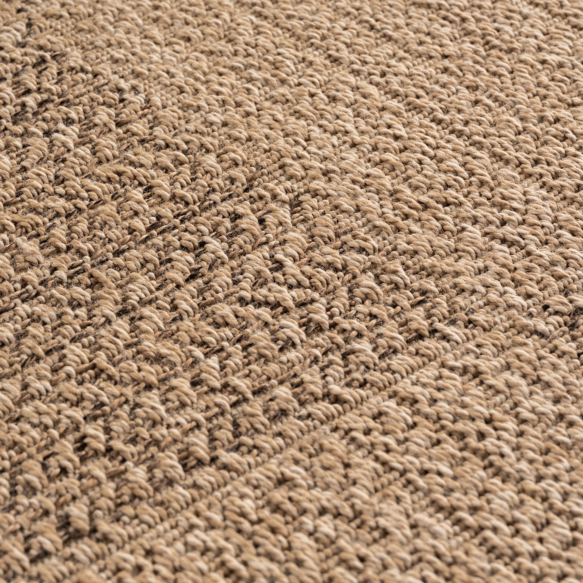 Ayyildiz Teppiche Outdoorteppich »TIMBER 1405«, rechteckig, 5 mm Höhe, Läufer, In und Outdoor, Jute Sisal Optik, Wohnzimmer, Aussenbereich