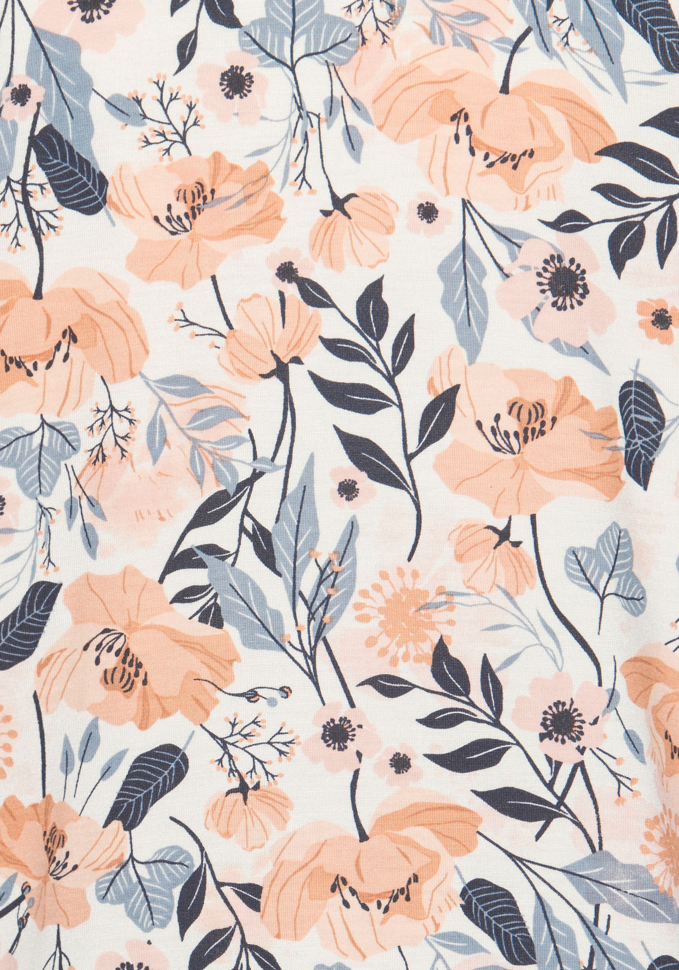 Vivance Dreams Umstandspyjama 2 tlg. Schöner Allover-Print