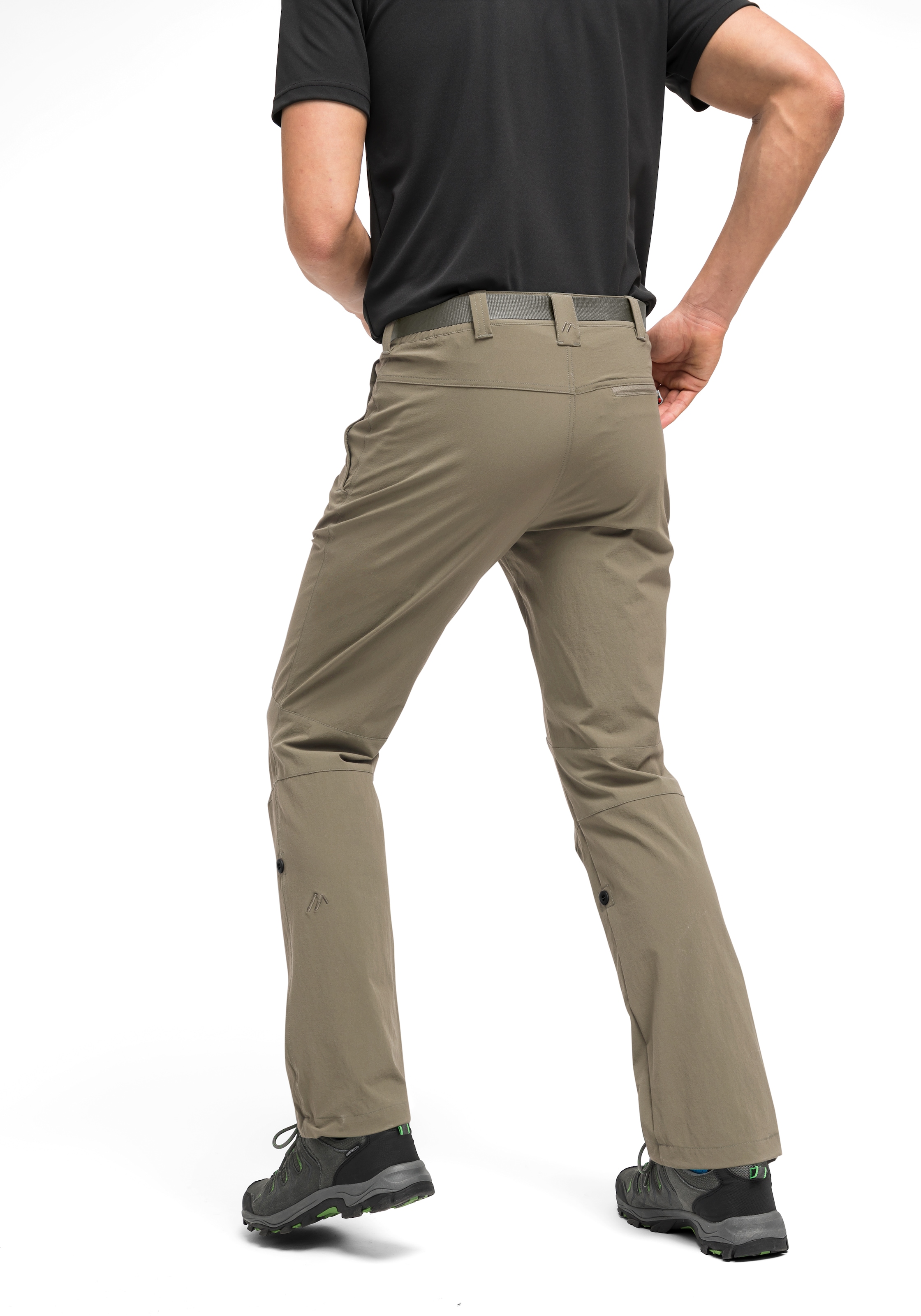 Maier Sports Funktionshose »Nil«, Herren Wanderhose, atmungsaktive Outdoor-Hose mit Roll up Funktion