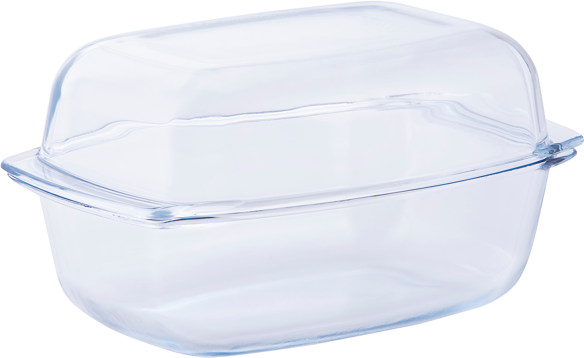 van Well Auflaufform Glas feuerfestes Glas, 7 Liter