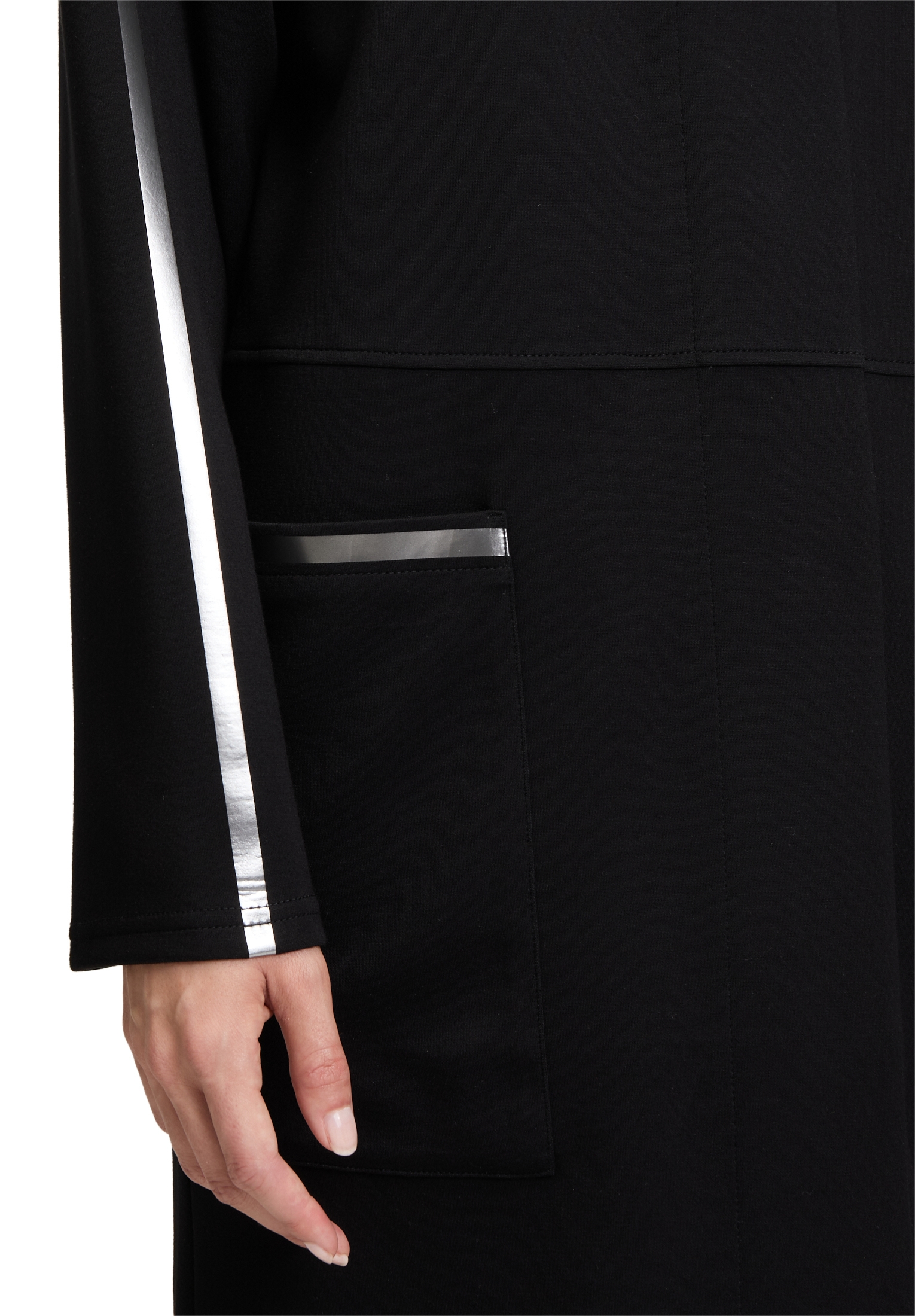 Betty Barclay Sweatblazer »Sweatmantel mit Stehkragen«
