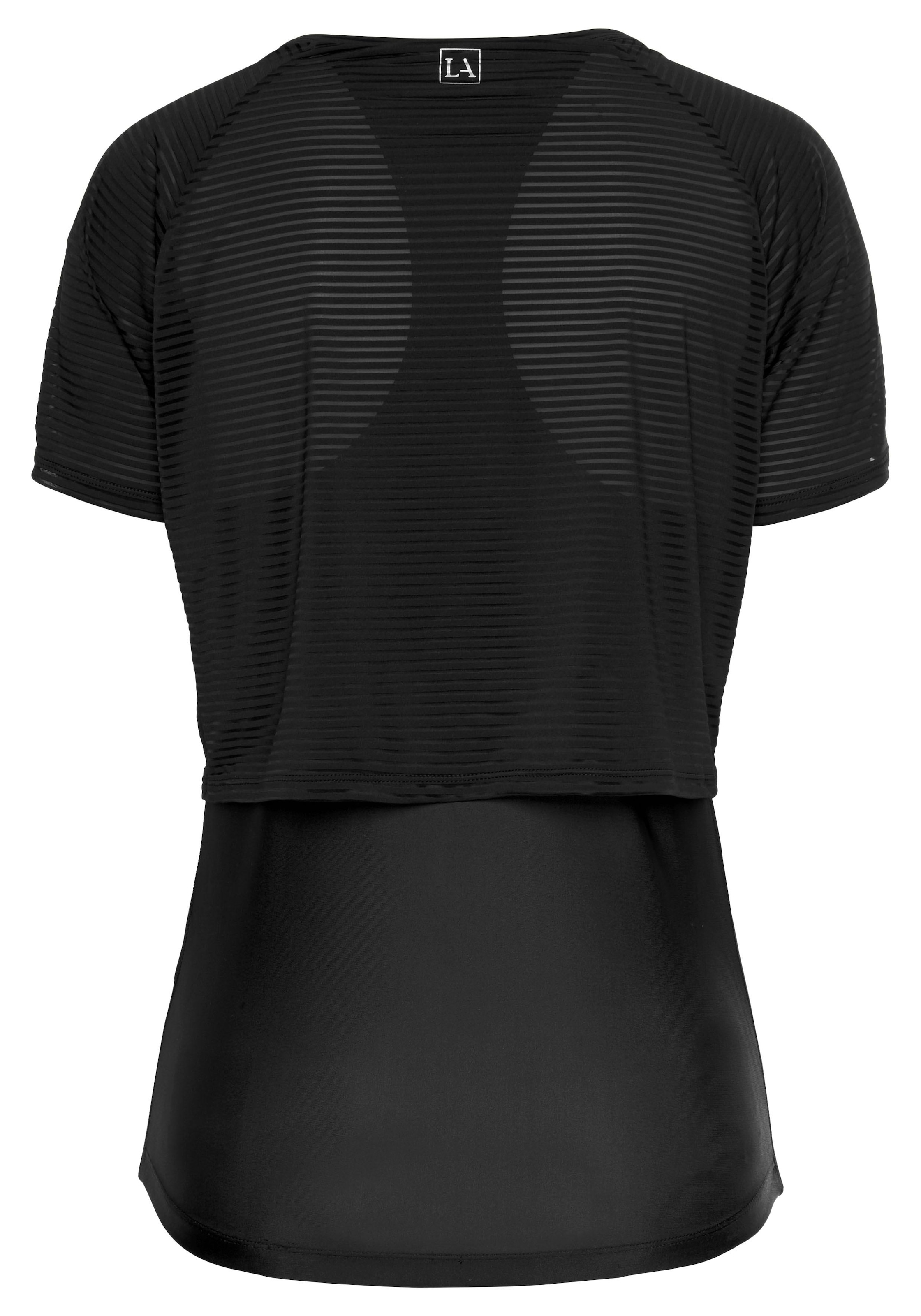 LASCANA ACTIVE Funktionsshirt 2 OTTOversand Mauve«, »Digital 1 bei Layer-Design T-Shirt im in