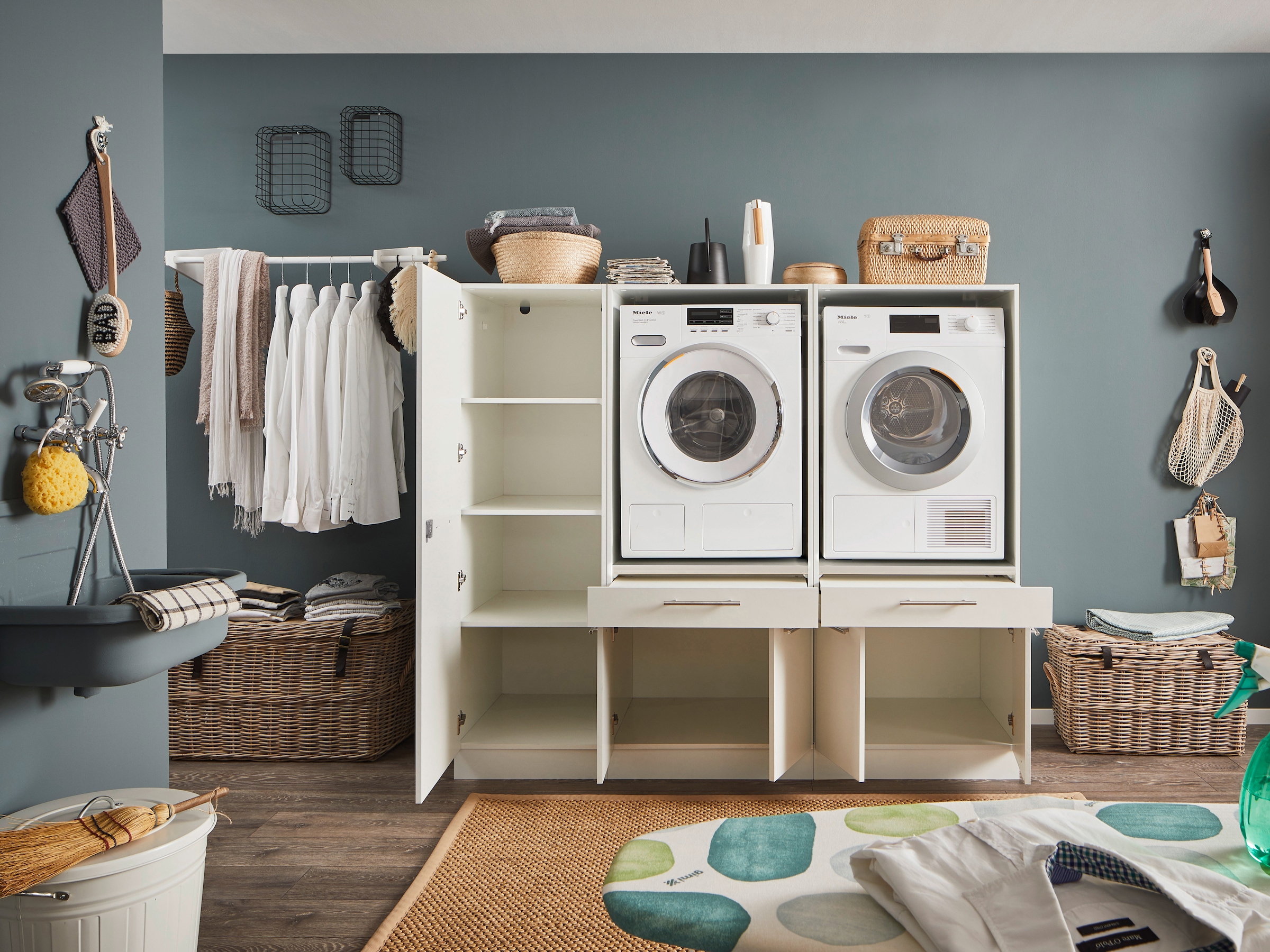 Laundreezy Mehrzweckschrank-Set »LAUNDREEZY LDSK12«
