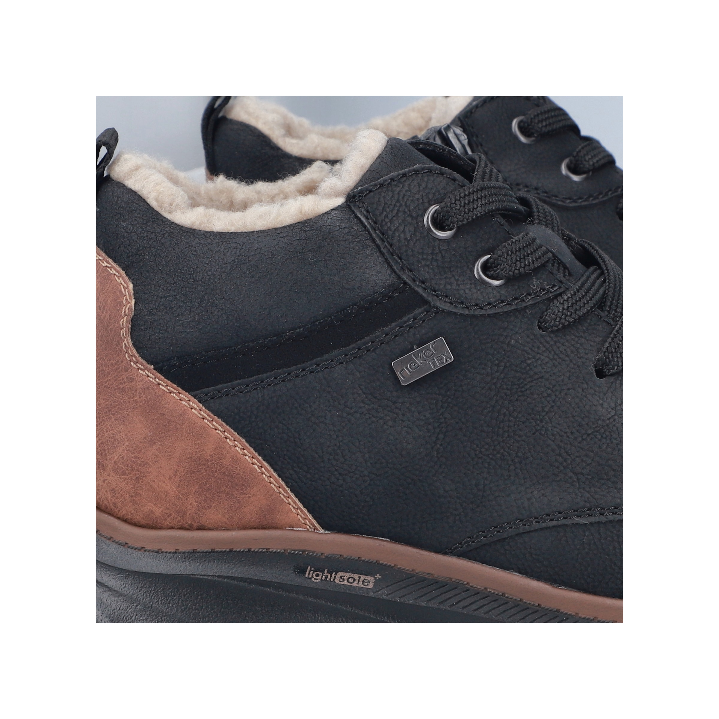 Rieker Winterboots  Schnürboots, High Top Sneaker mit wasserabweisender riekerTEX-Membran