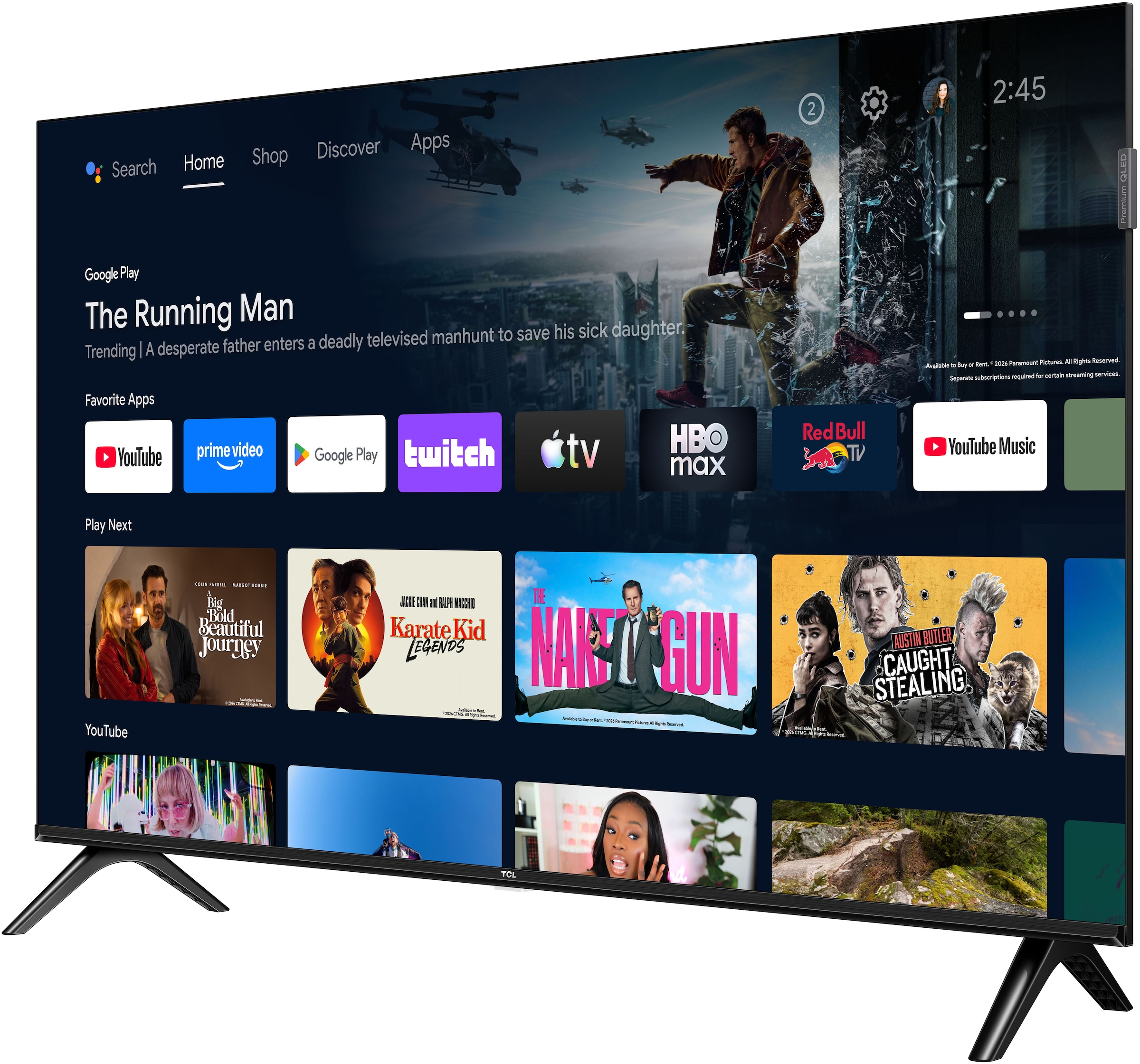 TCL LED-Fernseher »43S5L« 108 cm/43 ″ Full HD Android TV | Smart-TV