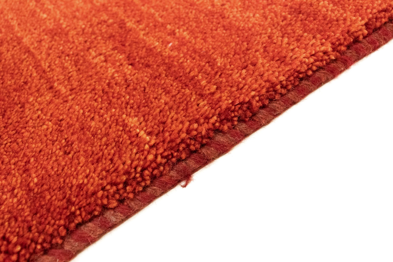 morgenland Wollteppich »Gabbeh Teppich handgeknüpft rot«, rechteckig, handgeknüpft