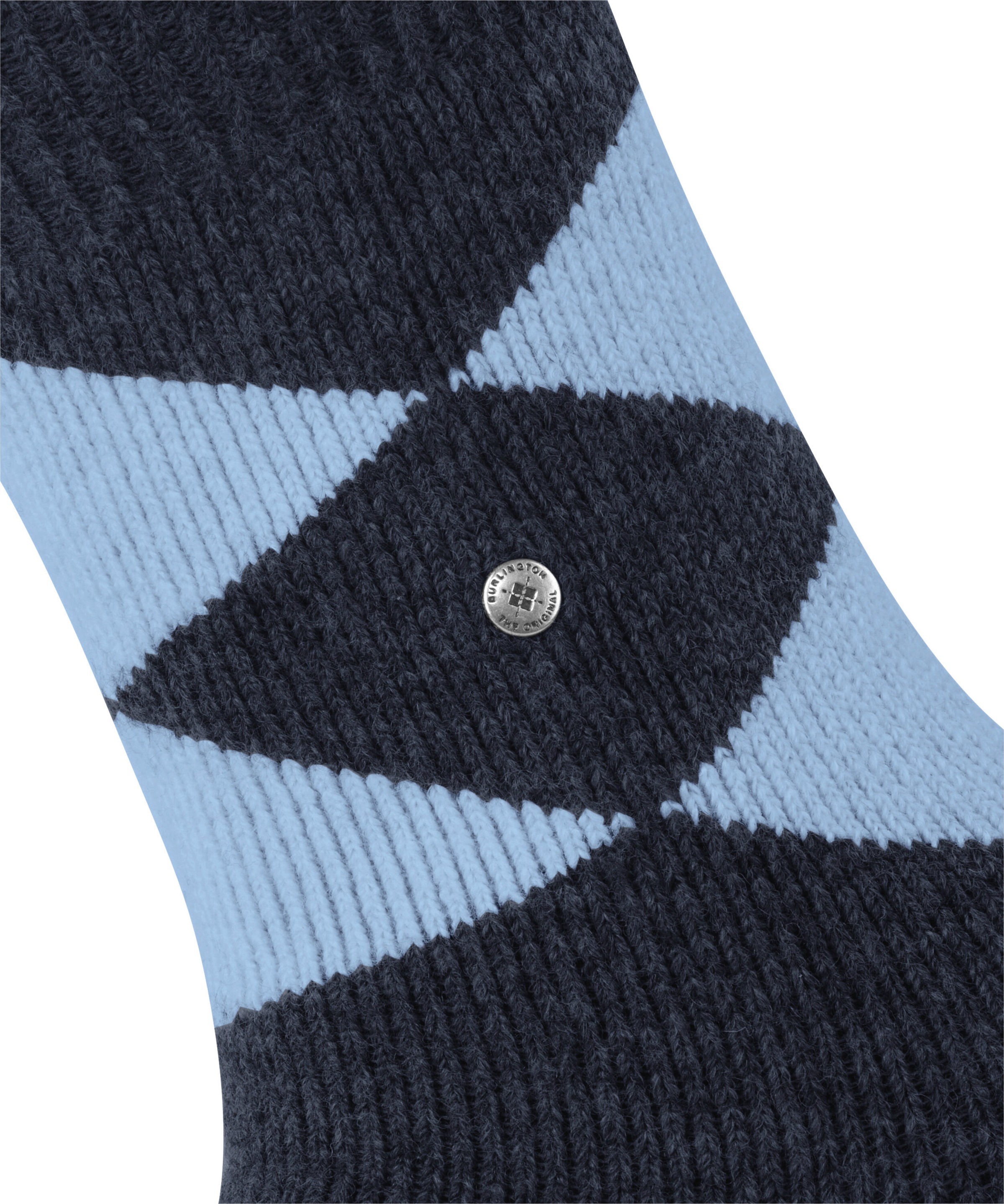 Burlington Haussocken »Cosy Argyle« Einheitsgröße 36-41, Argyle-Muster, wärmend, Vollplüsch innen
