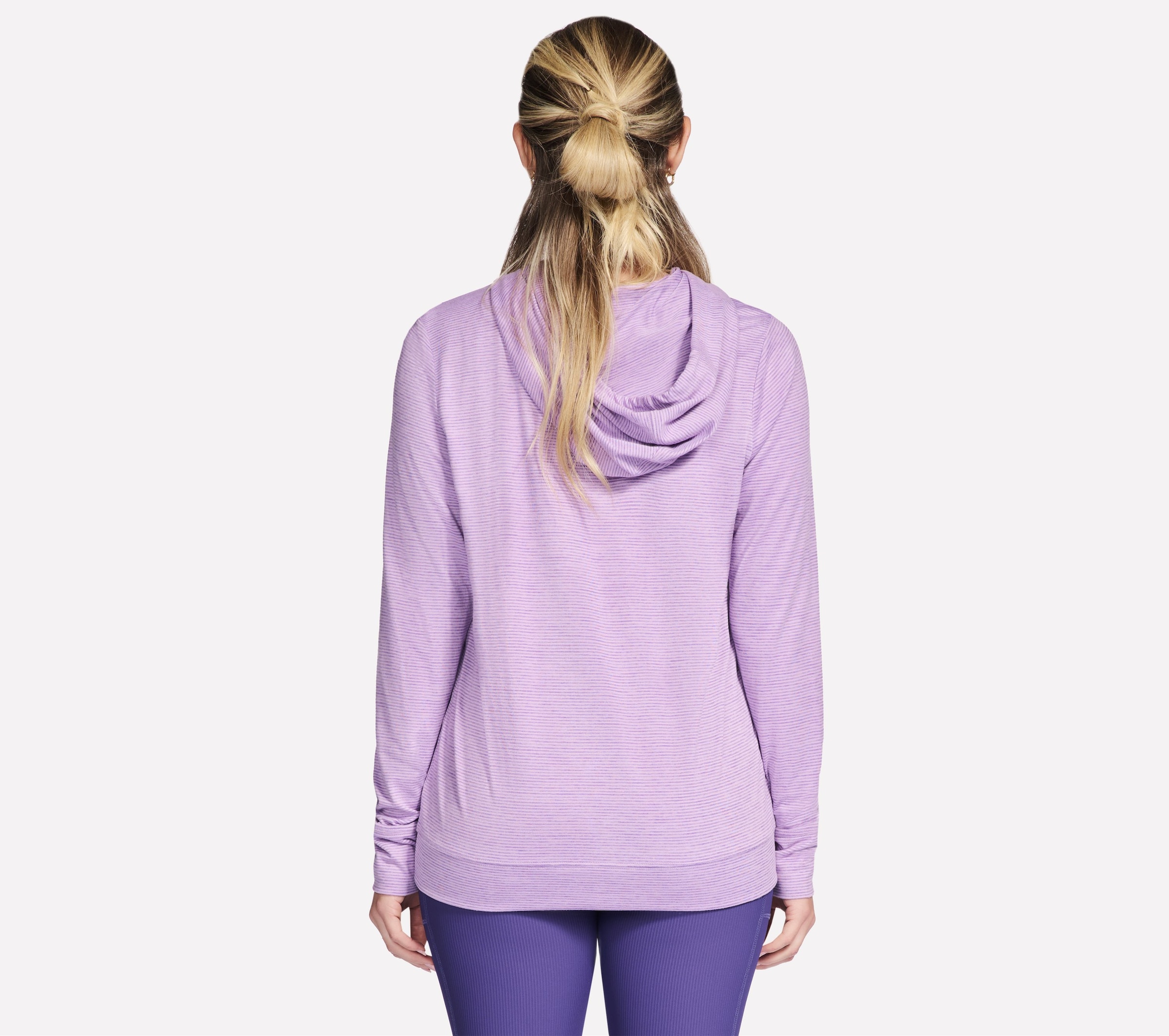 Skechers Kapuzensweatshirt »GODRI SWIFT STRIPE HOODIE«, mit Mikrostreifenmuster
