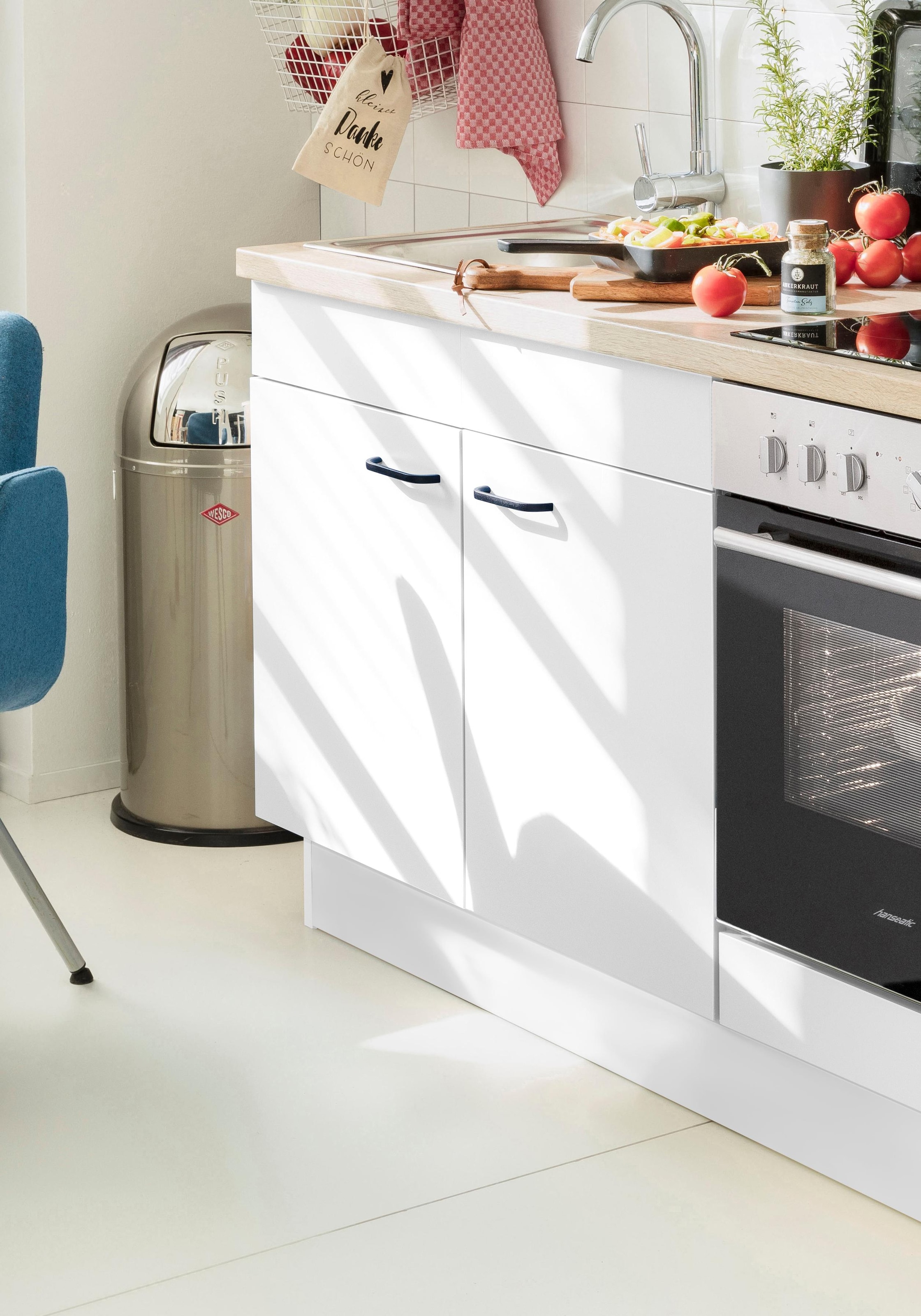 OPTIFIT Spülenschrank »Elga« mit Soft-Close-Funktion, höhenverstellbaren Füßen, Breite 100 cm