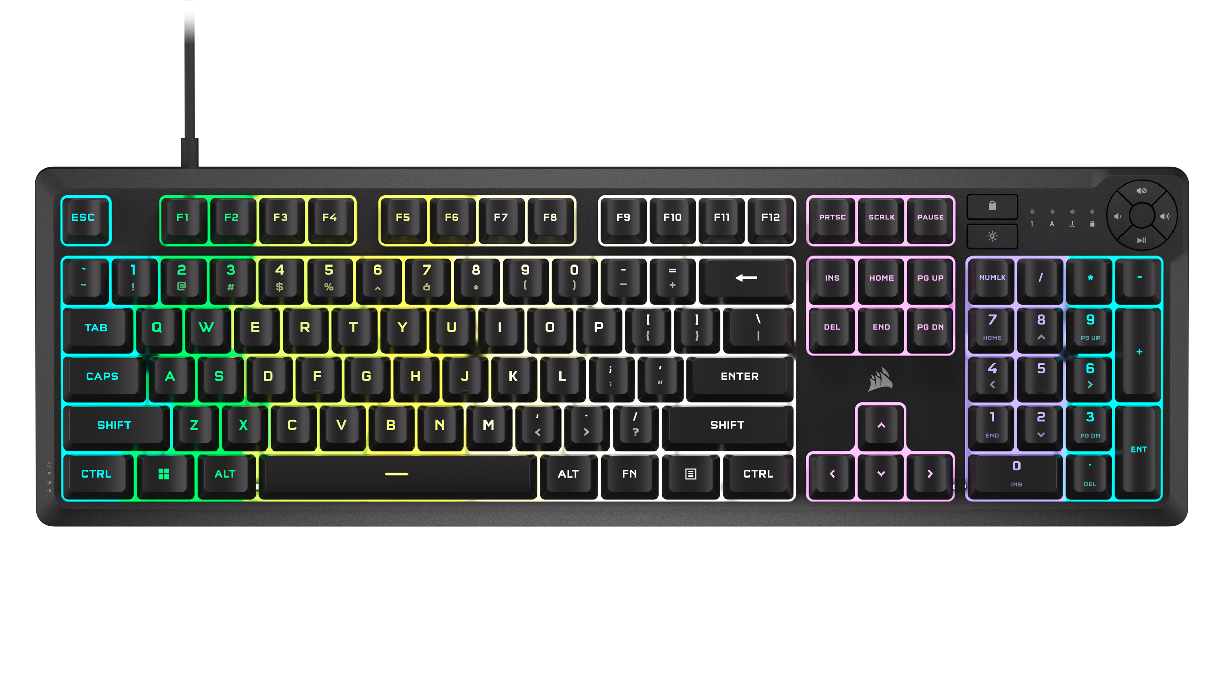 Gaming-Tastatur »K55 CORE RGB«, (USB-Anschluss)