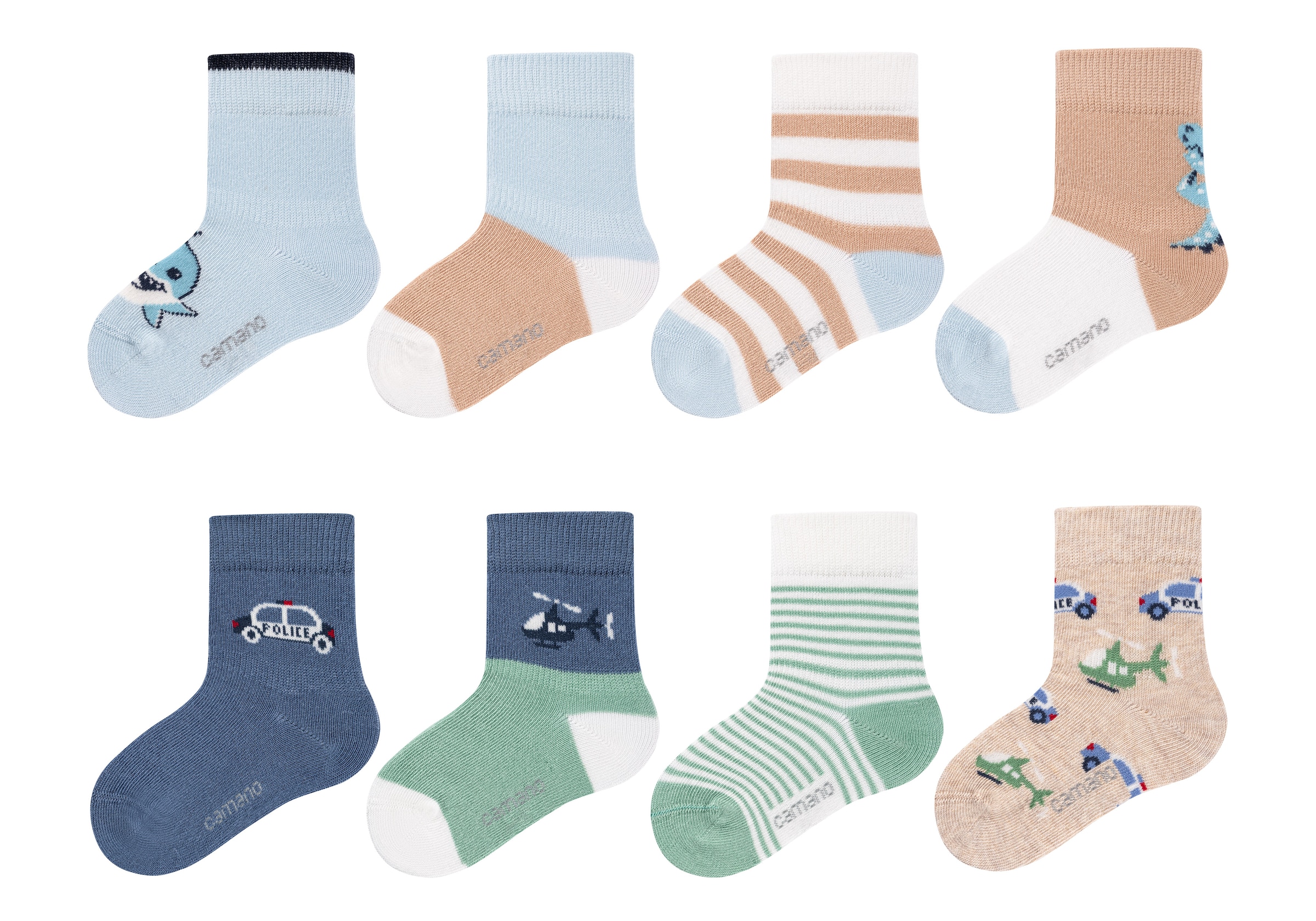 Camano Socken 8 Paar, 