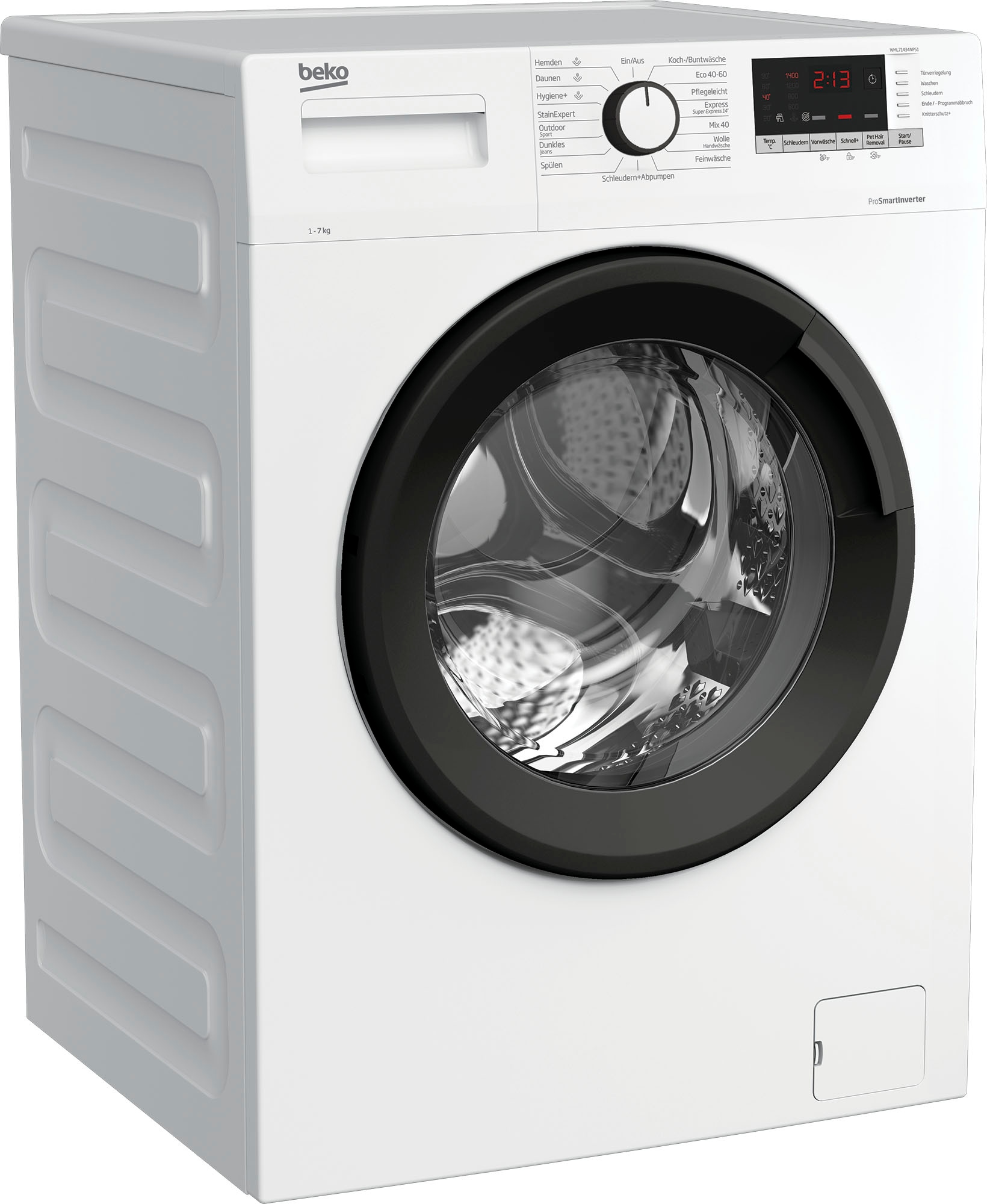 BEKO Waschmaschine »WML71434NPS1«, WML71434NPS1, 7 kg, 1400 U/min