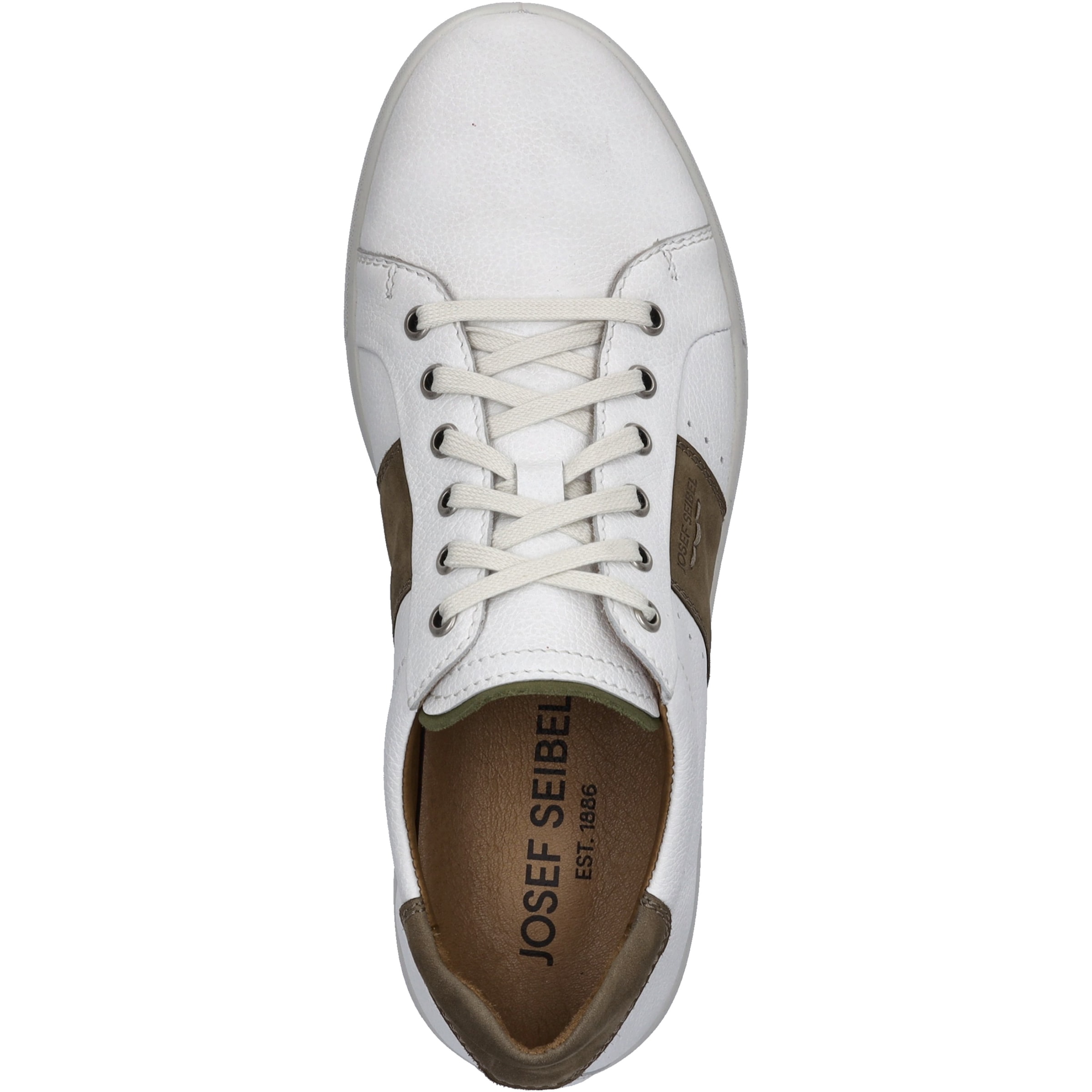 Josef Seibel Sneaker »Maddox 04, weiss-taupe«
