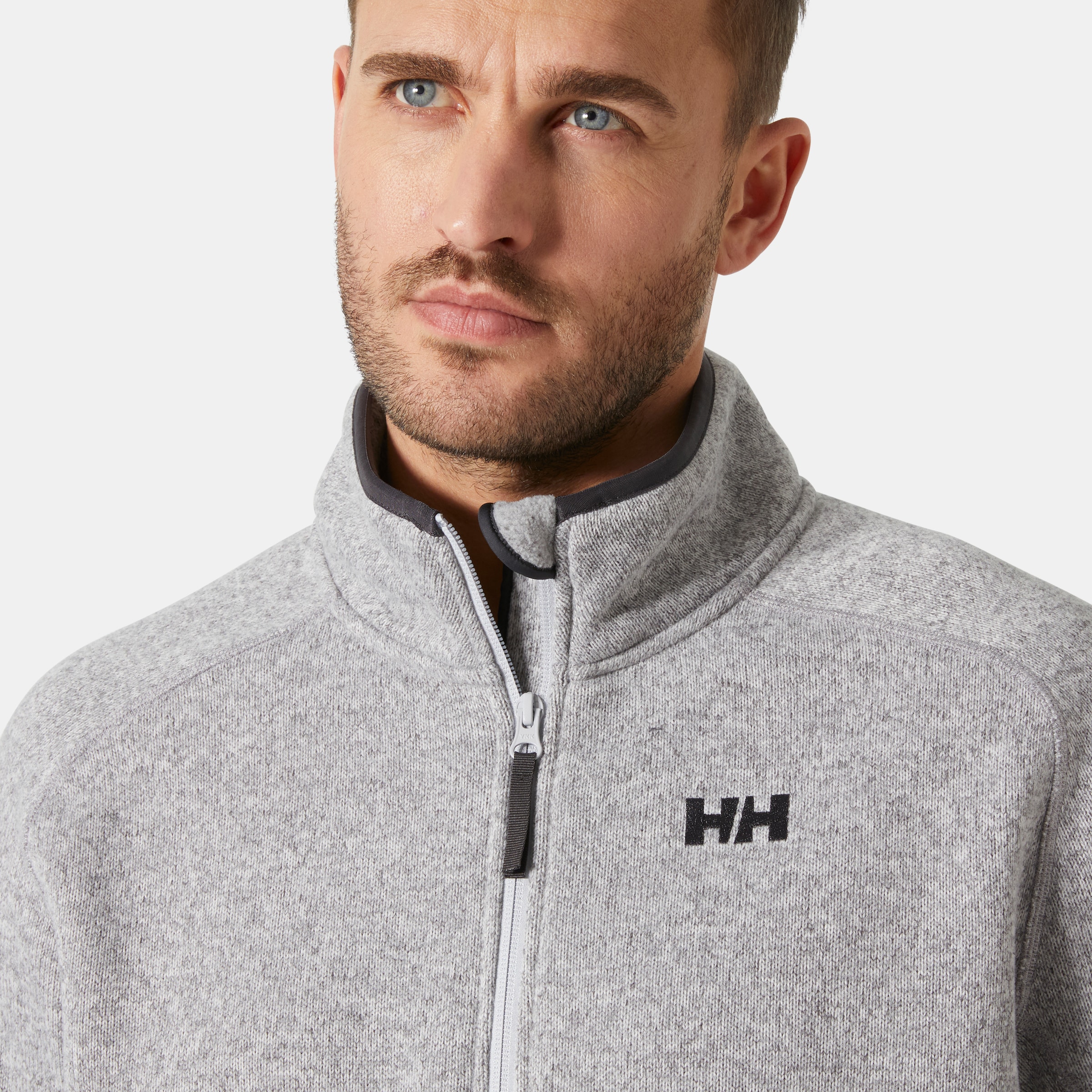 Helly Hansen Strickfleecejacke »VARDE FLEECE JACKET 2.0« für Outdoor- und Streetwear, mit Daumenlöchern, Reißverschlusstaschen