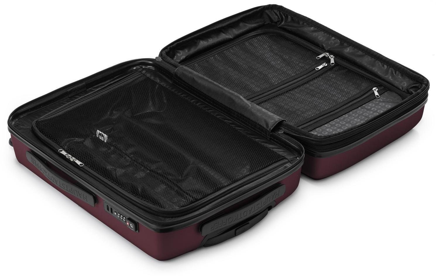 Hauptstadtkoffer Hartschalen-Trolley »Mitte, verschiedene Größen und Farben«, 4 Rollen, Hartschalen-Koffer Reisegepäck TSA Schloss Volumenerweiterung bei M/L