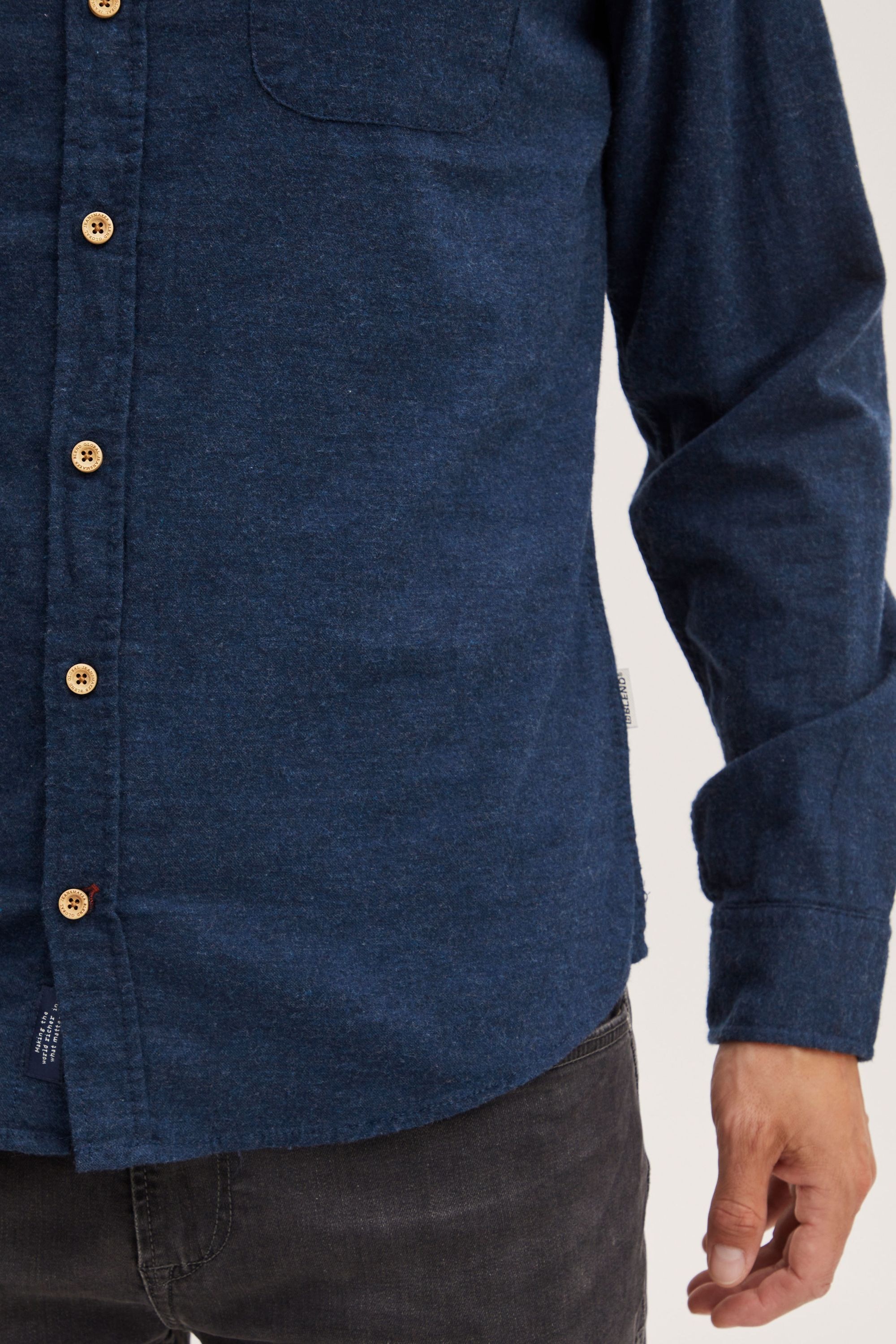 Blend Langarmhemd »Langarmhemd BHShirt«