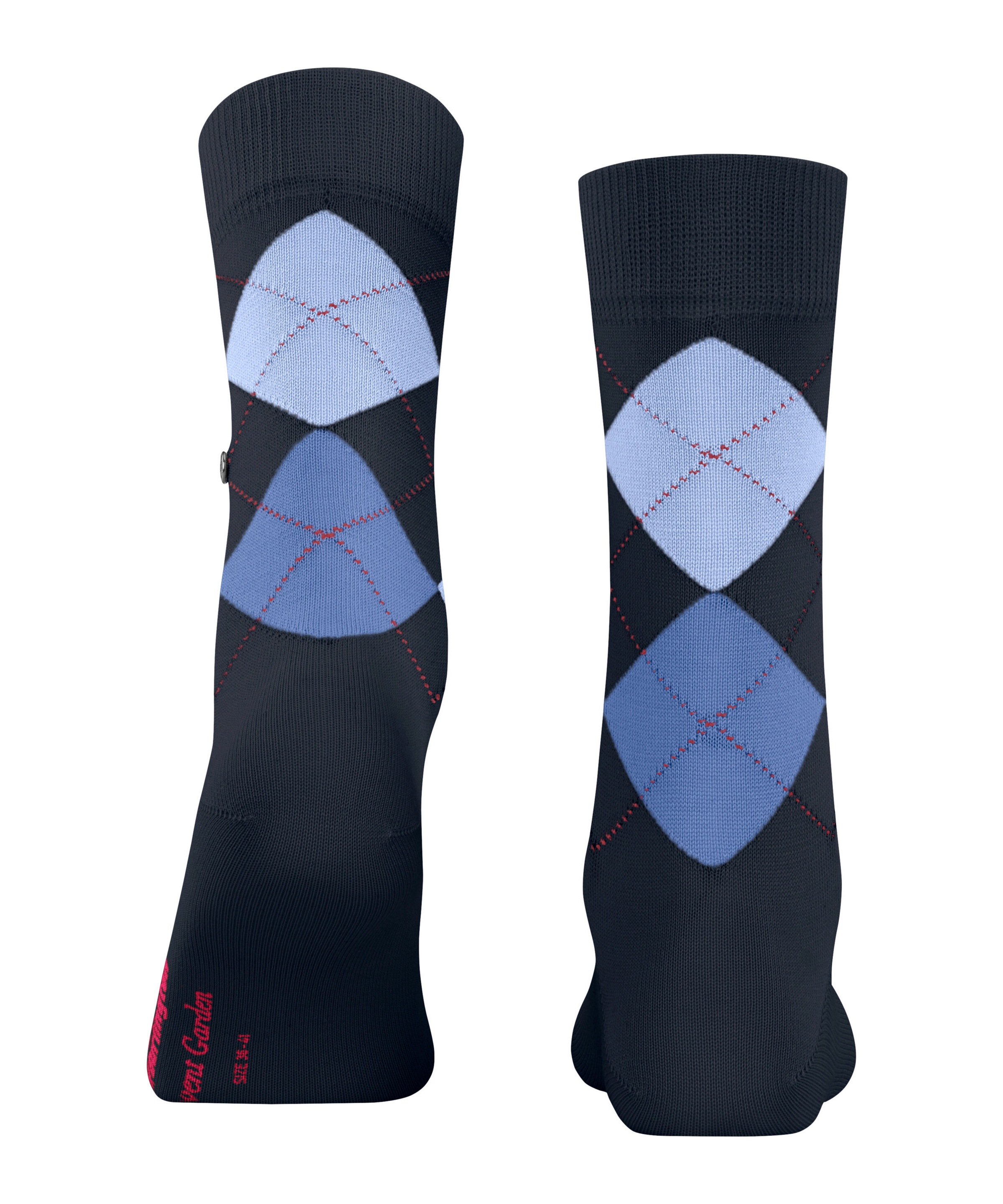 Burlington Socken »Covent Garden« Einheitsgröße 36-41,  Argyle-Muster, Burlington-Clip