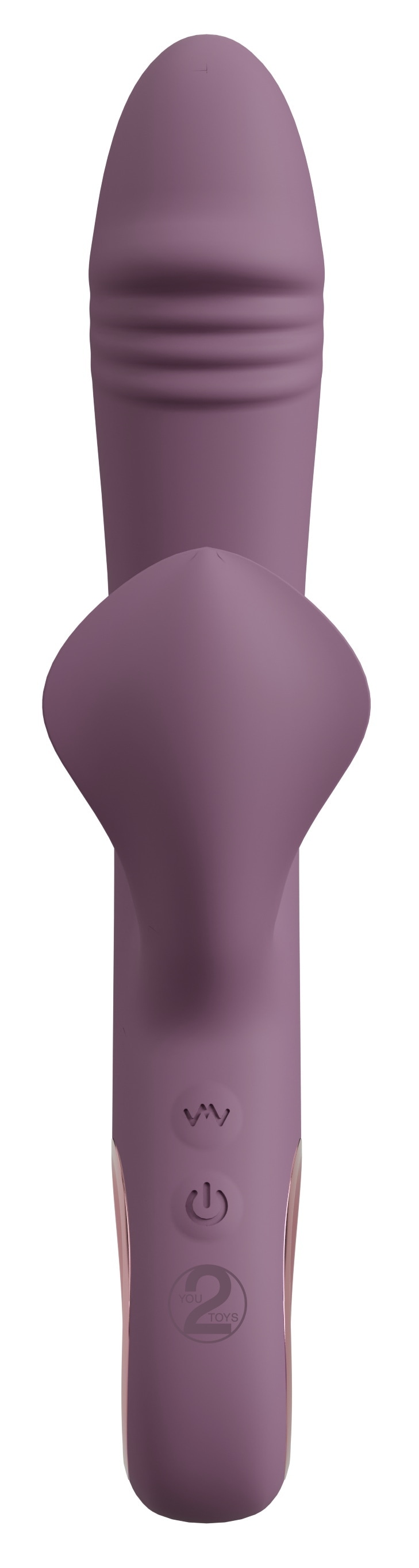 You2Toys Vibrator »Rabbitvibrator Slim Triple Plum«