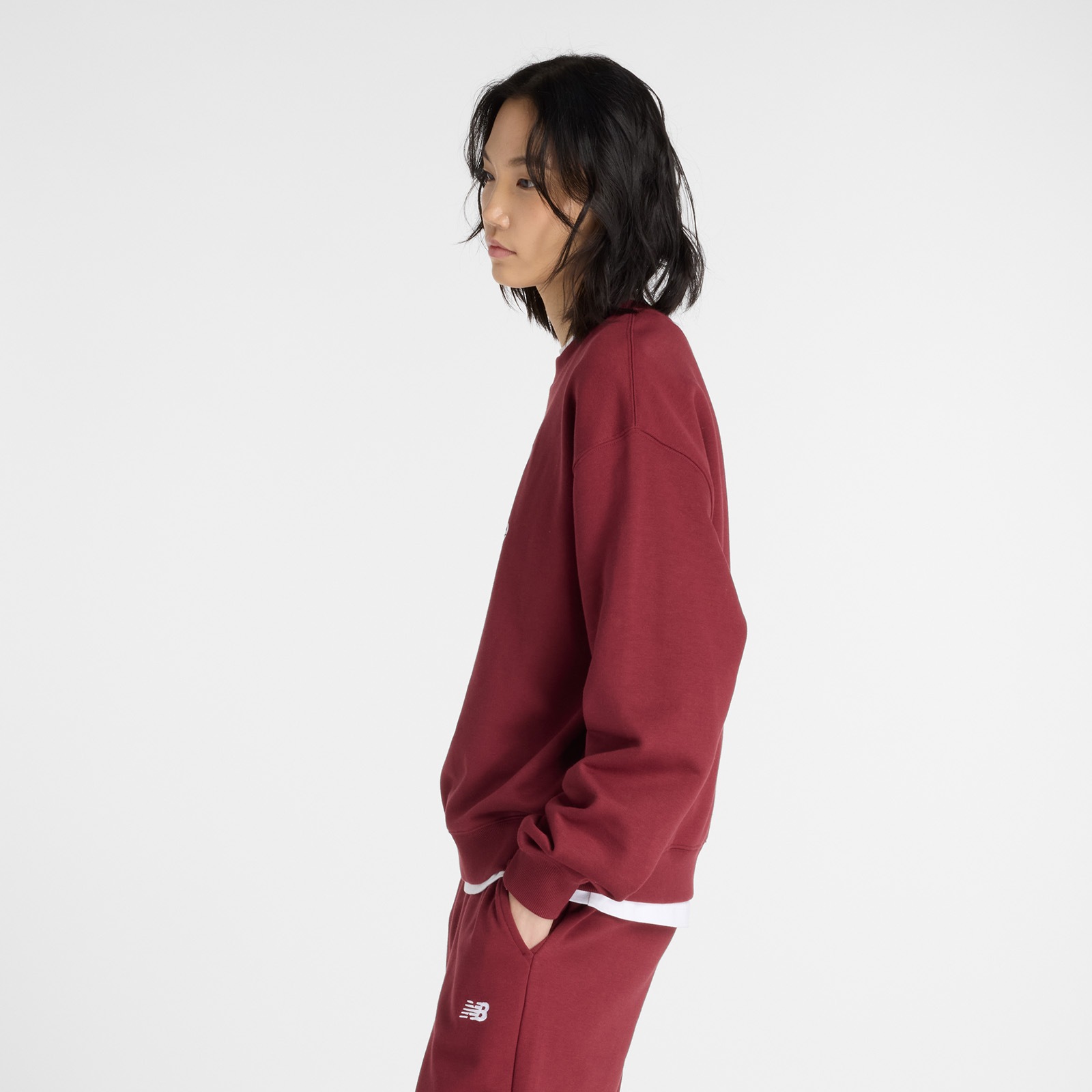 New Balance Sweatshirt »Sport Essentials French Terry Logo Crew«