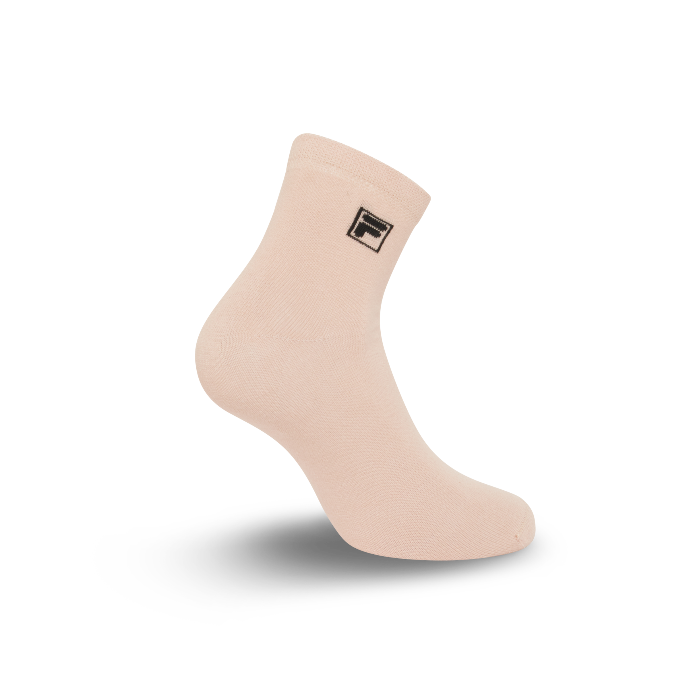 Fila Kurzsocken »UNISEX QUARTER PLAIN SOCKS« 3 Paar tlg. mit eingestrickem Logo