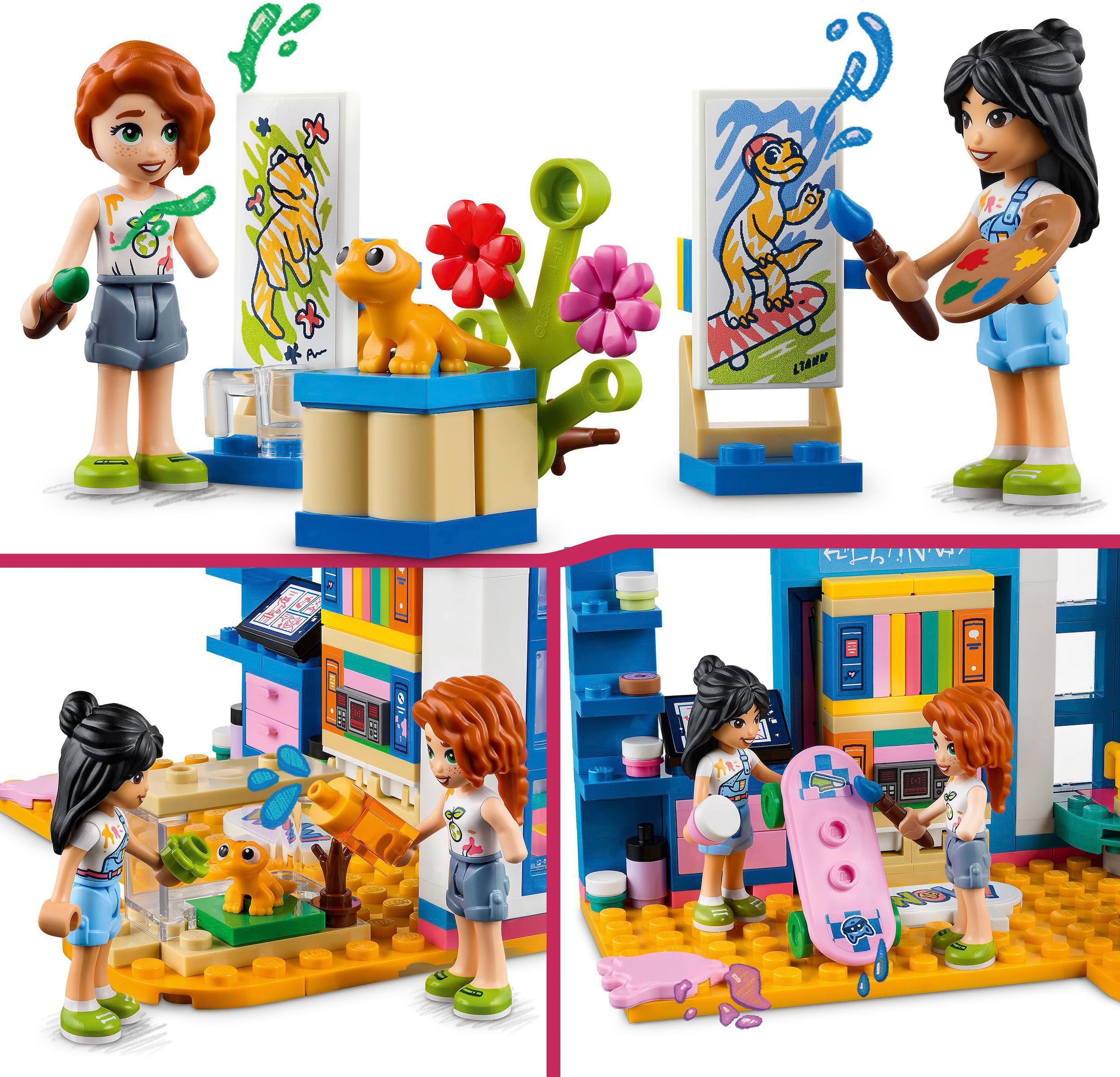 LEGO® Konstruktionsspielsteine »Lianns Zimmer (41739), LEGO® Friends«, (204 St.), Made in Europe