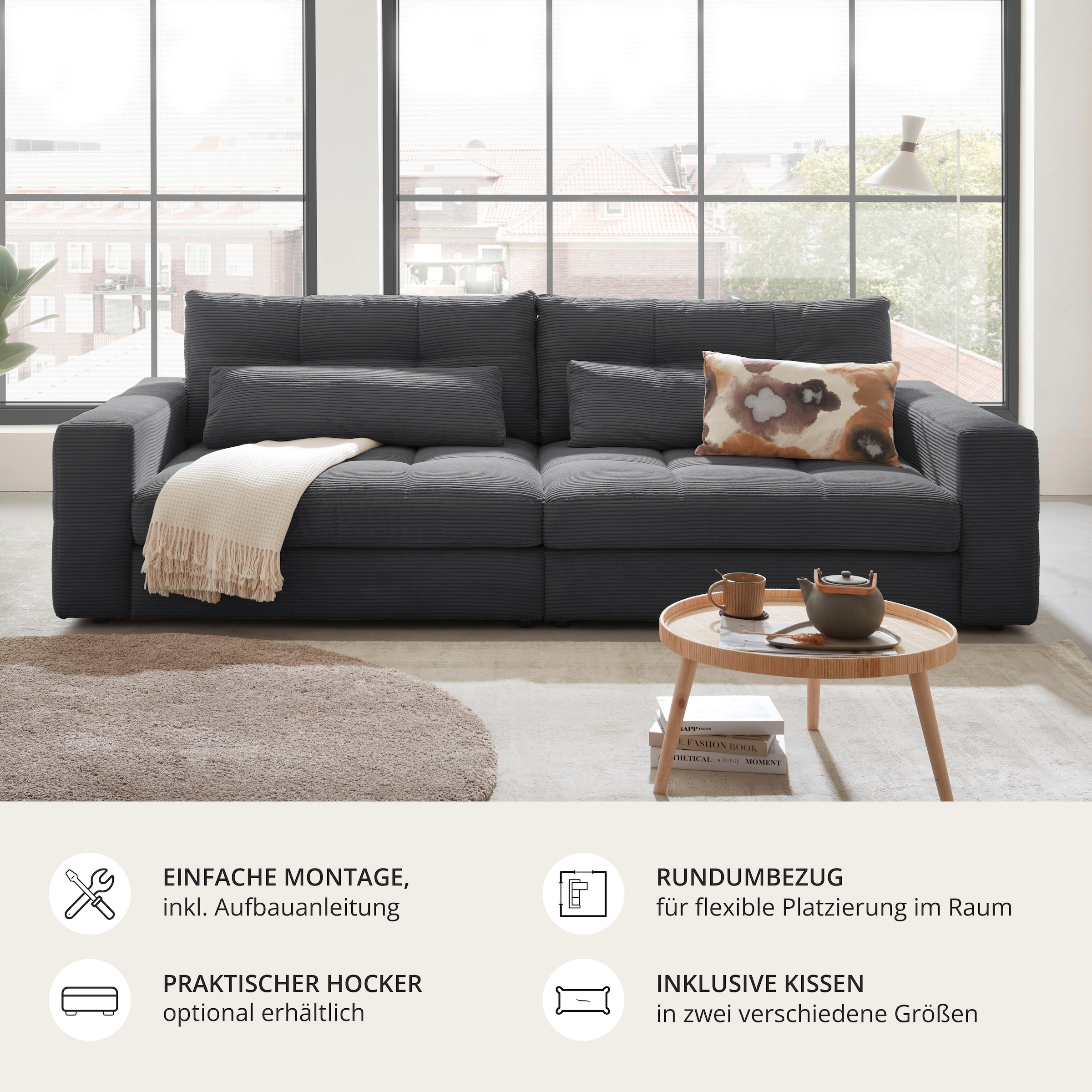 ED EXCITING DESIGN 3-Sitzer