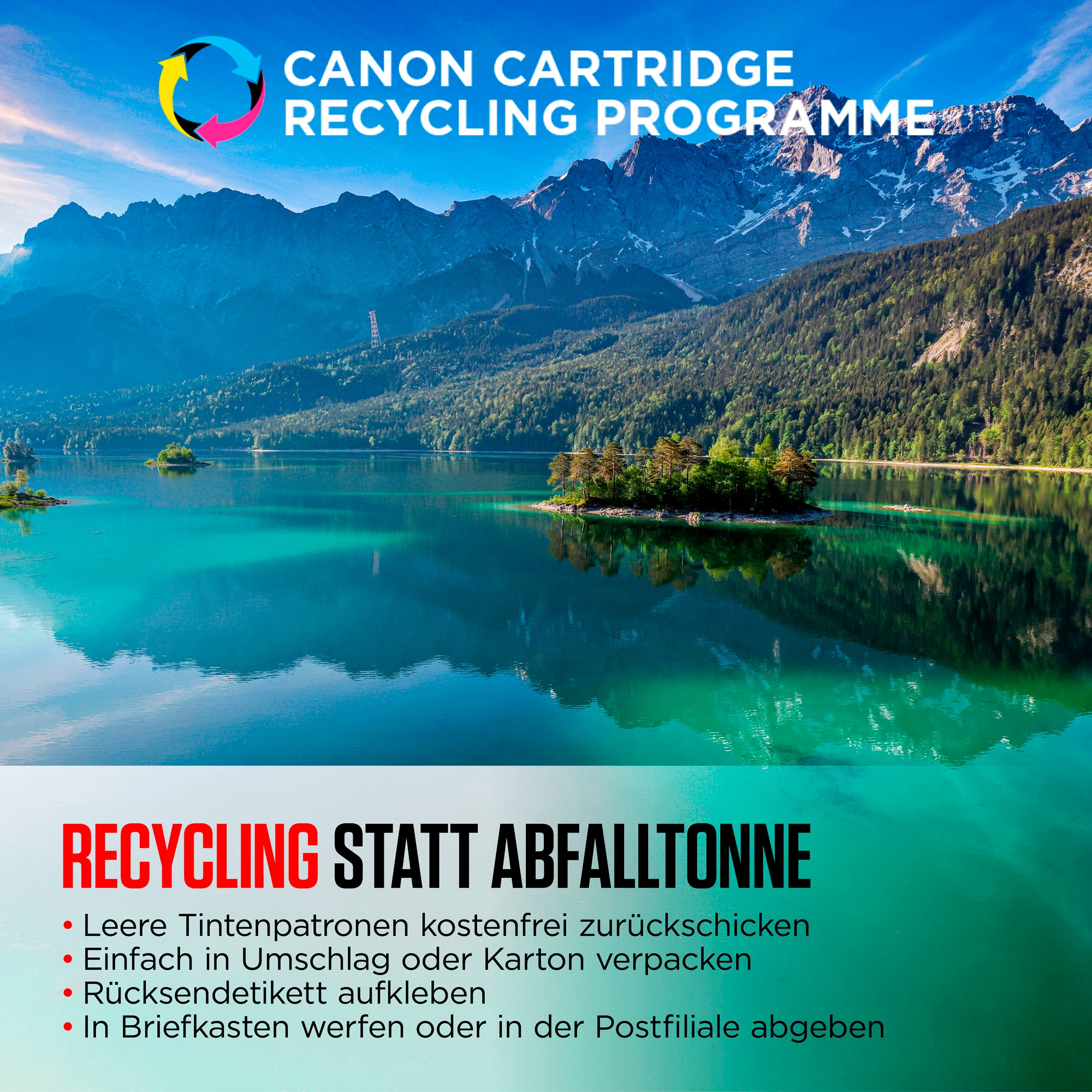 Canon Tintenpatrone »PG-545XLx2/CL-546X Photo Value Pack«, (Packung, 3 St.)