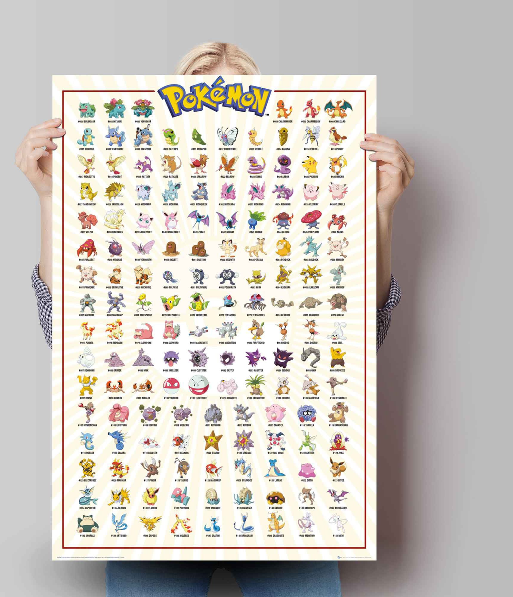 Reinders! Poster »Pokemon«, Comic, (1 St.) kaufen online bei OTTO