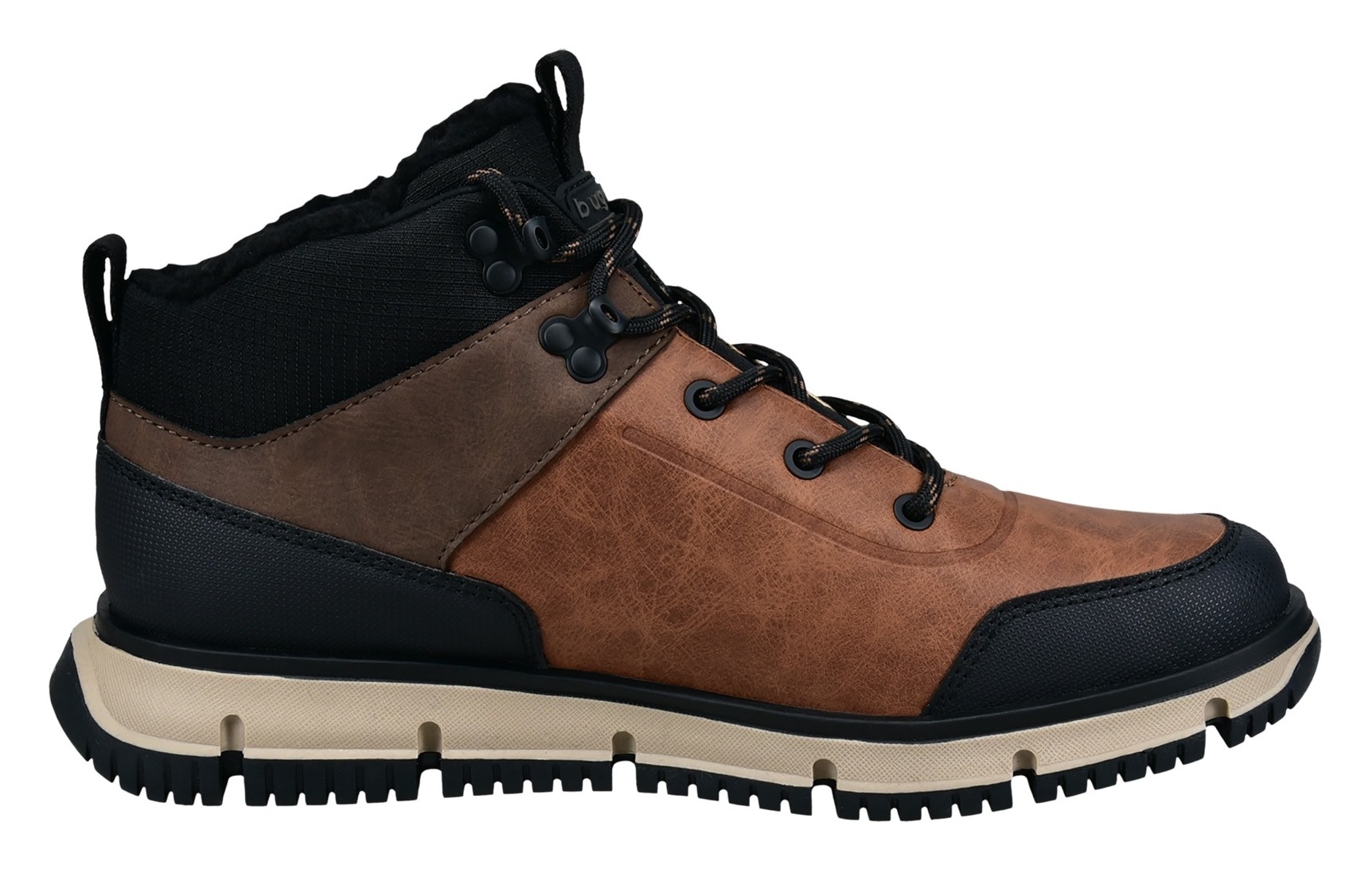 bugatti Winterboots  High Top Sneaker, Schnürboots mit modischer Laufsohle, TEX-Membran