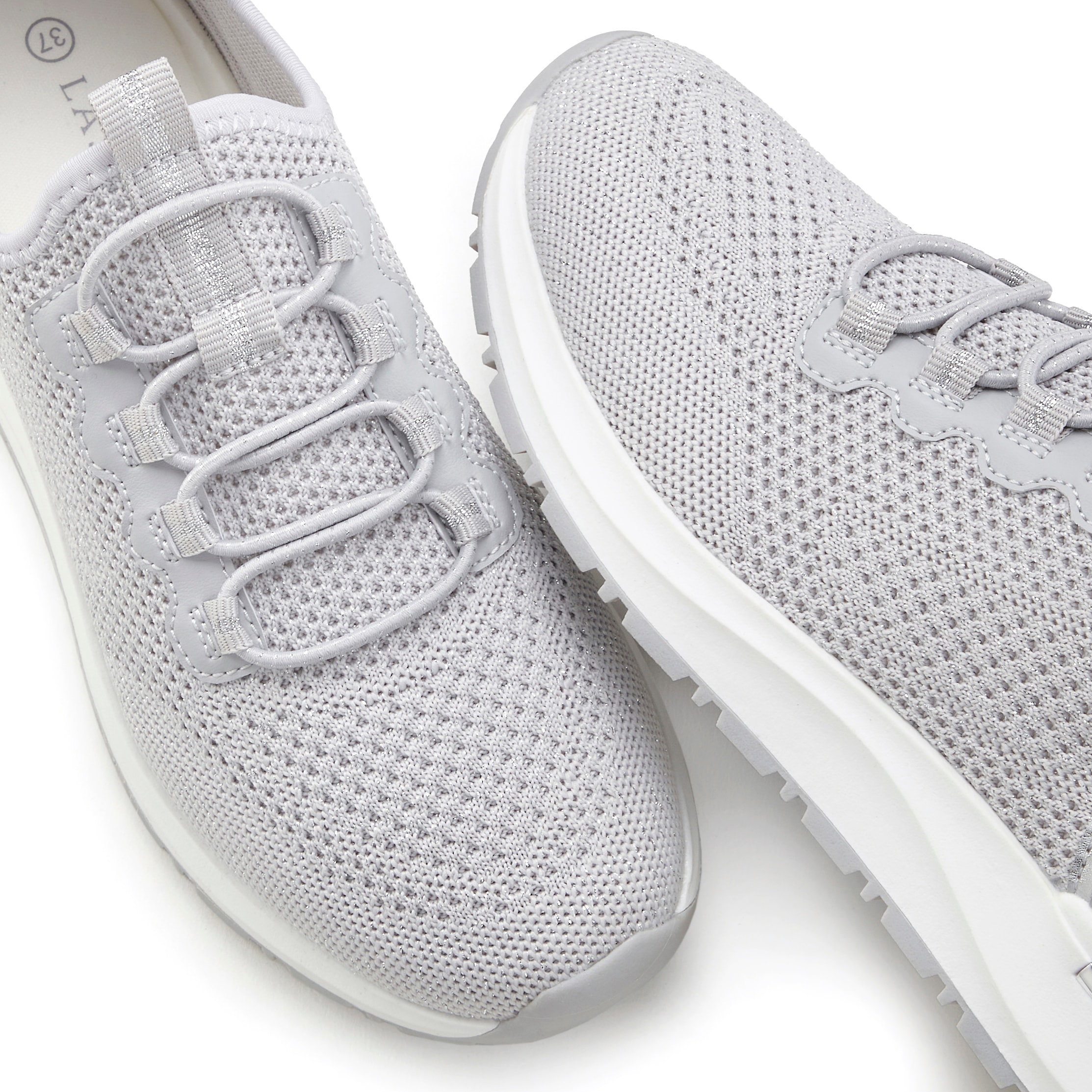 Vivance Sneaker »Freizeitschuh, Halbschuh,«, aus Textil zum Reinschlüpfen mit elastischen Schnürbändern VEGAN