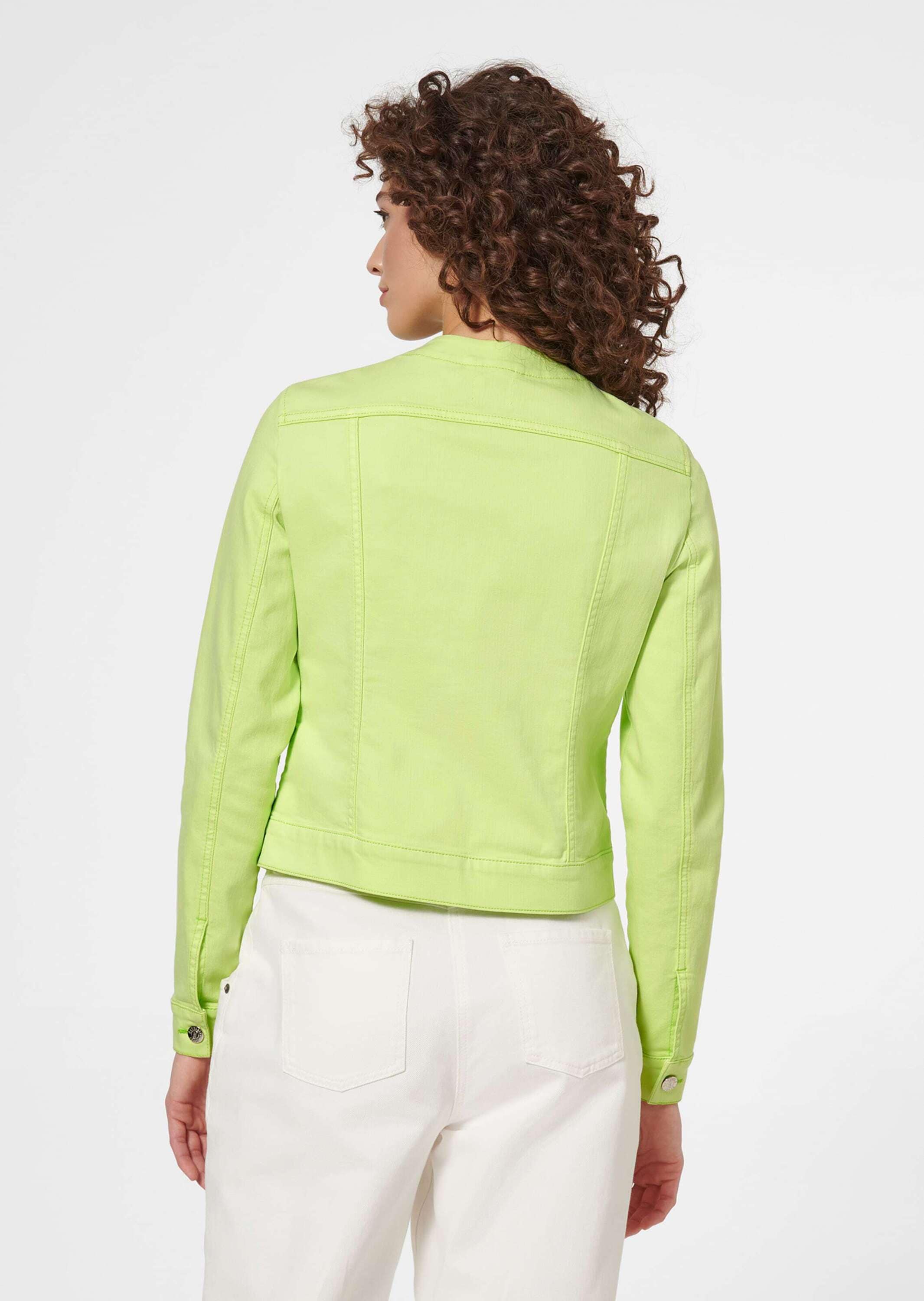 MADELEINE Jeansjacke »Jeansjacke Jeansjacke mit Schmucksteinen«