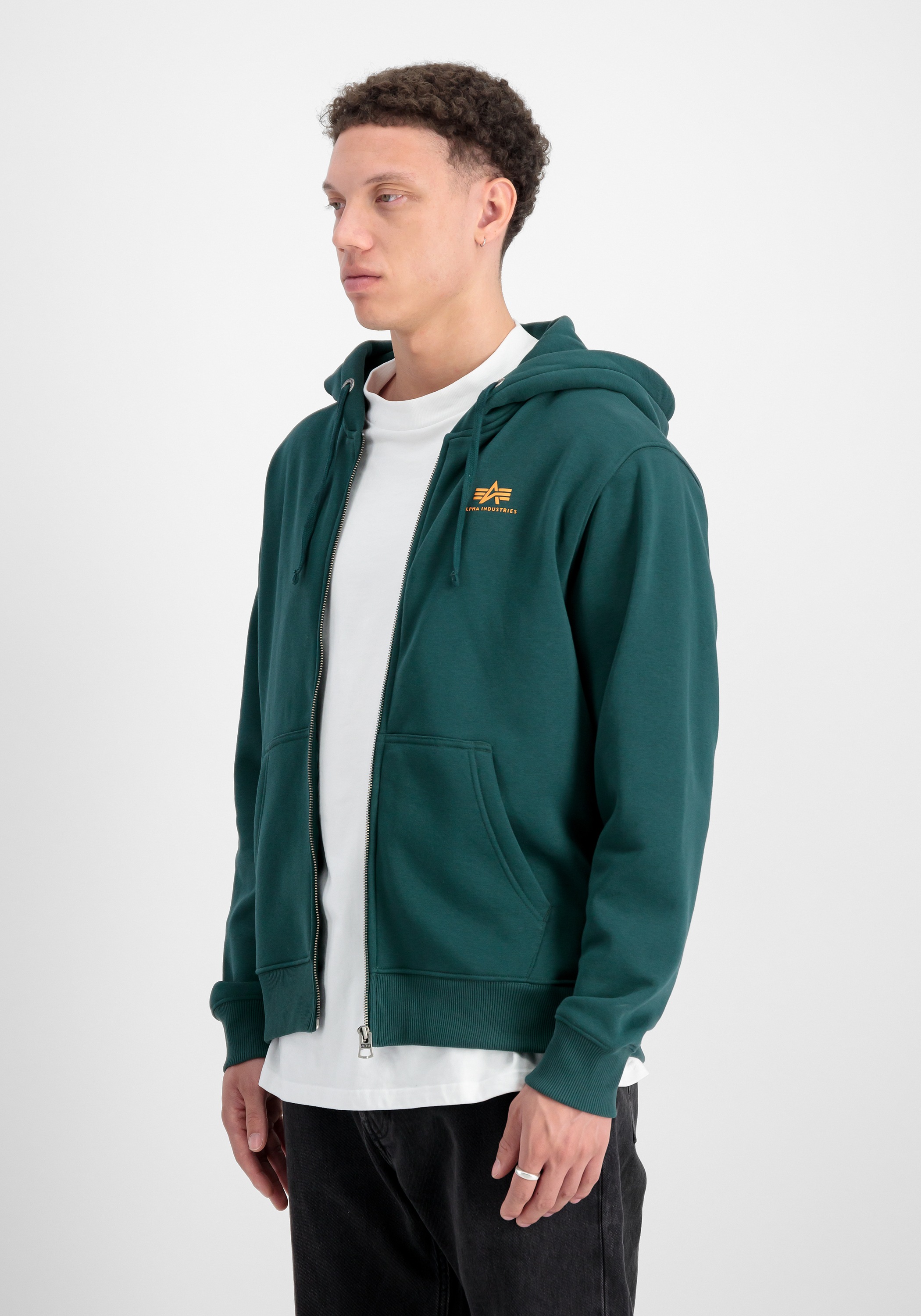 Alpha Industries Hoodie »Alpha Industries Men - Hoodies Basic Zip Hoodie SL«