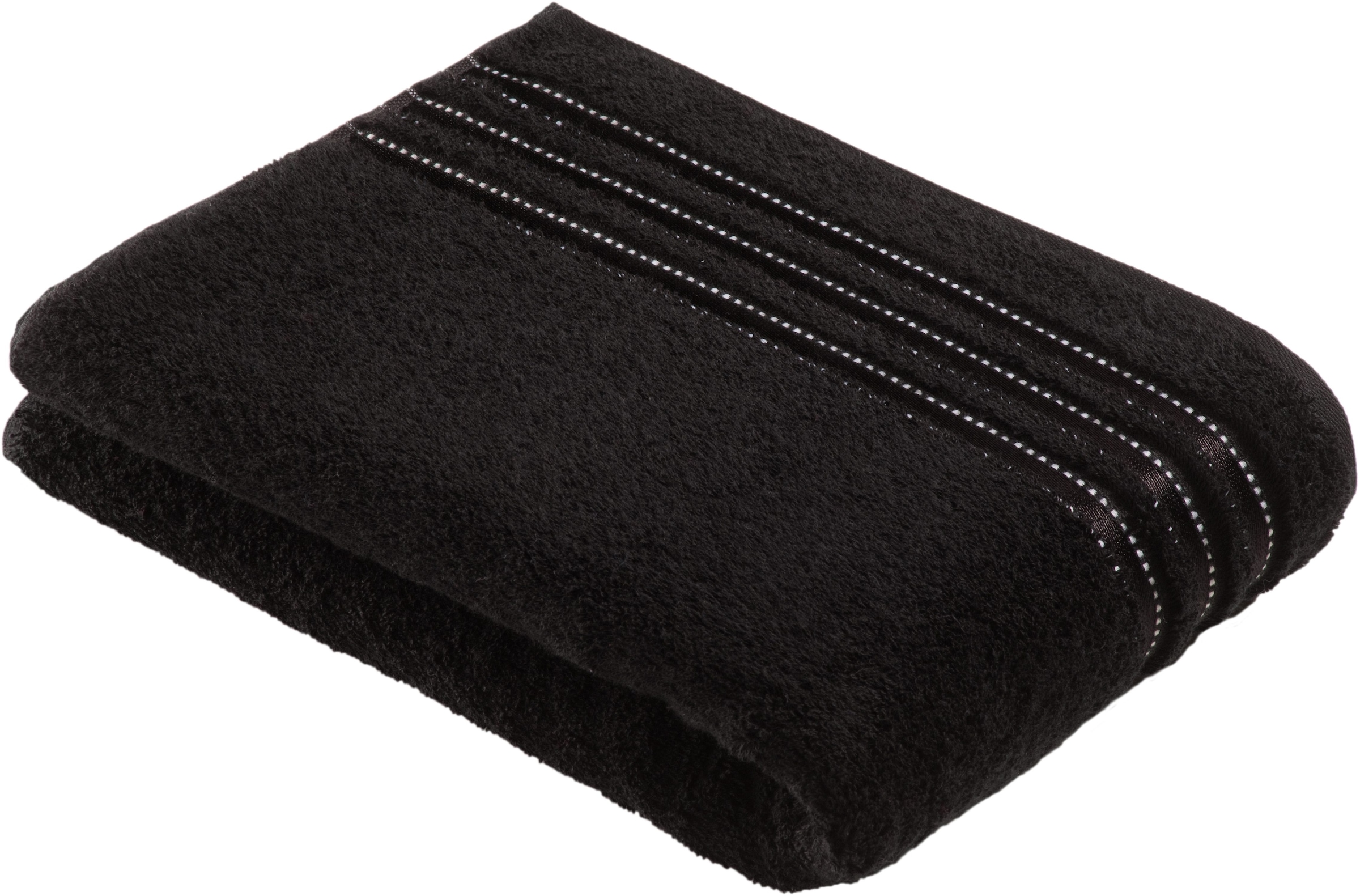 Vossen Badetuch »Cult de Luxe«, (1 St., Badetuch 67 x 140 cm), mit Glanzbordüre