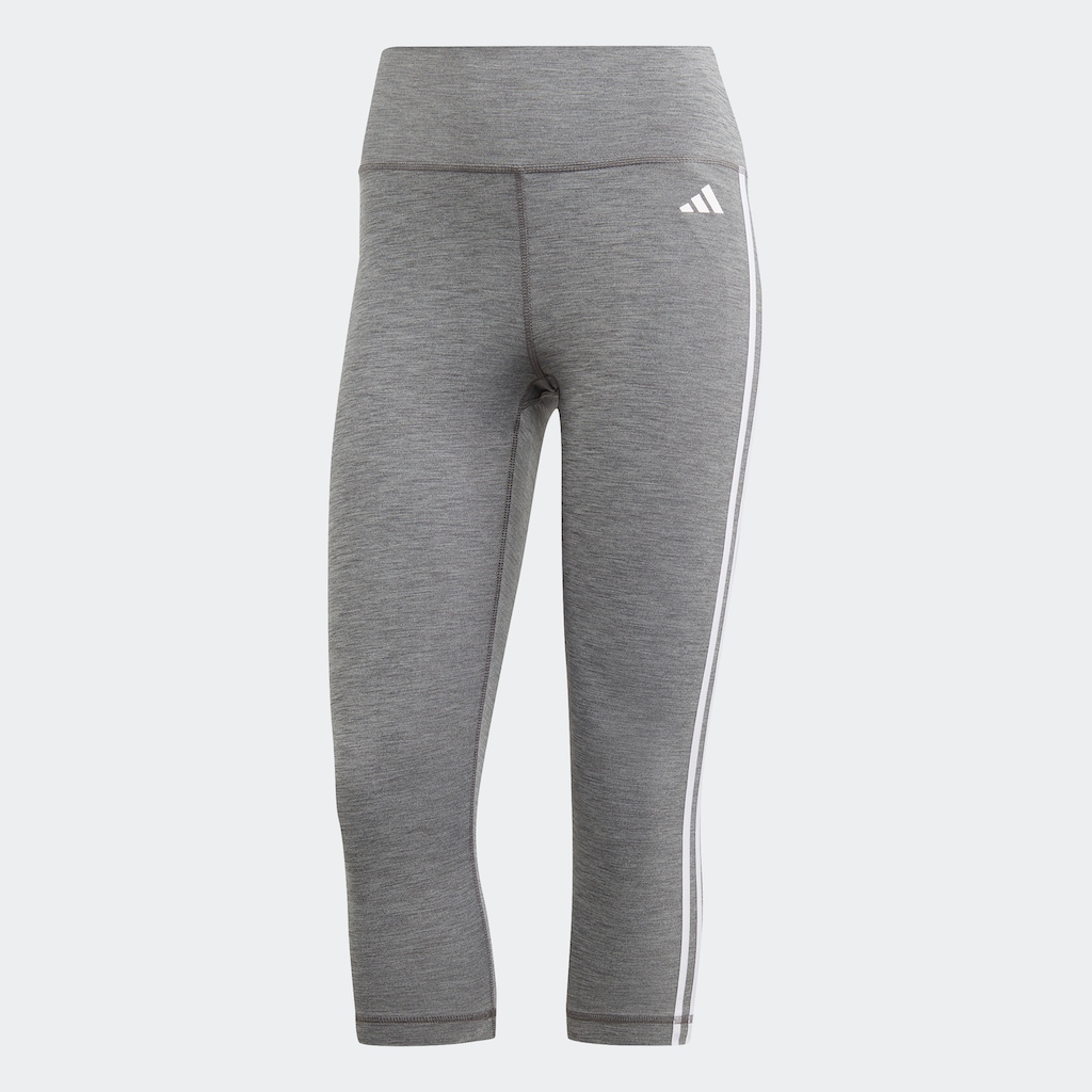 adidas Performance Trainingstights »TRAIN ESSENTIALS 3STREIFEN HIGHWAISTED 3/4«, (1 tlg.), (atmungsaktiv, schnell trocknend)