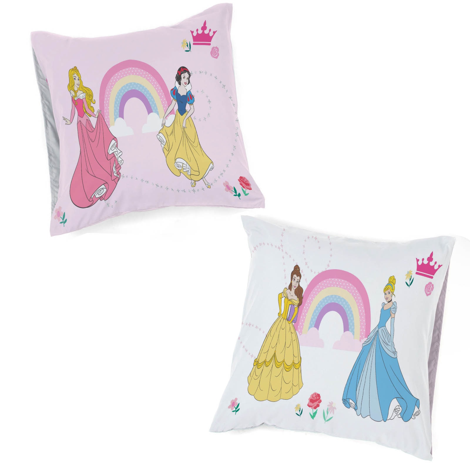 Disney Kinderbettwäsche »Disney Princess Rainbow« 2 100% Baumwolle