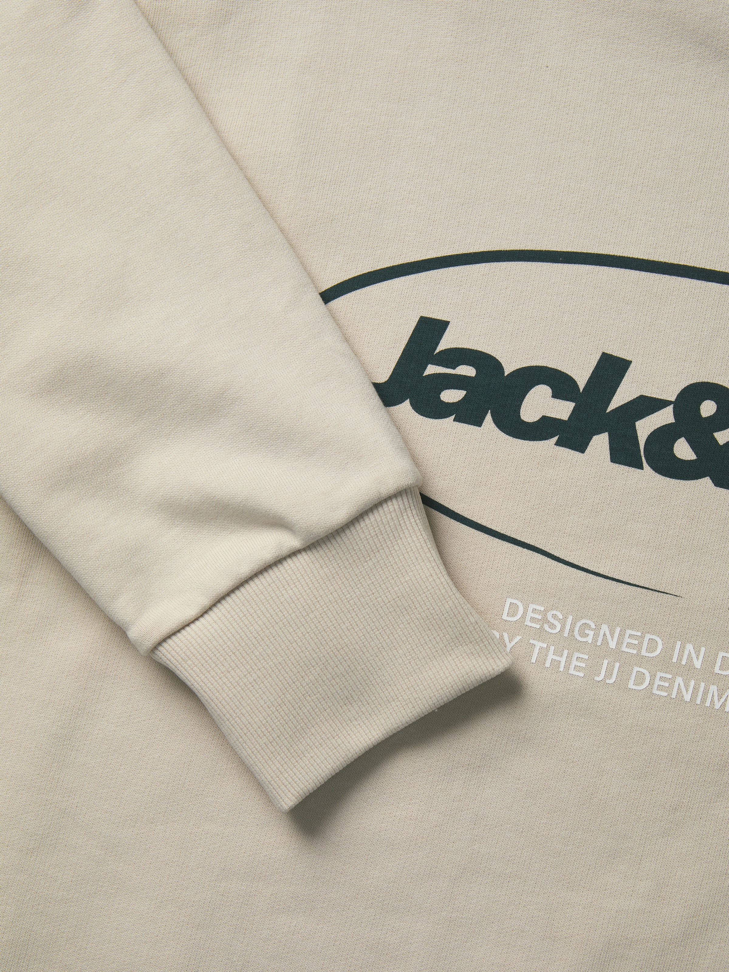 Jack & Jones Sweatshirt »JJEBRADLEY GRAPHIC SWEAT CREW NOOS«, mit Front und Back Print