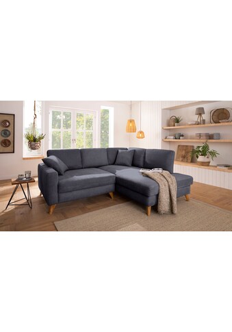 Home affaire Ecksofa »Stanza«, incl. 2 Zierkissen und Keder, wahlweise Ottomane rechts... kaufen Home affaire Ecksofa »Stanza«, incl. 2 Zierkissen und Keder, wahlweise Ottomane rechts... kaufen