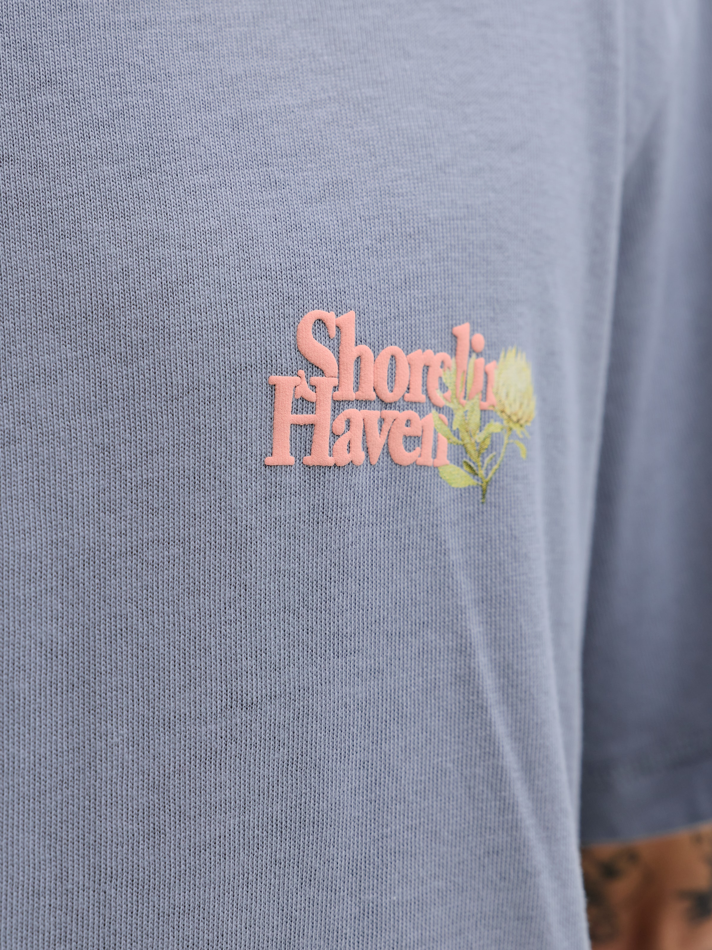 Jack & Jones T-Shirt »JORMONTAUK MULTICOLOR GRAPHIC TEE CN«