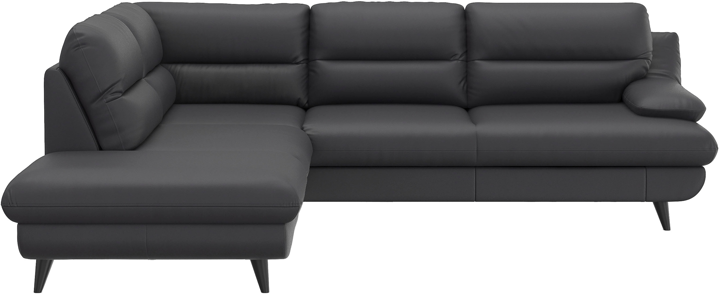 COTTA Ecksofa »Pike L-Form, B: 266 cm« optional Schlaffunktion & Bettkasten
