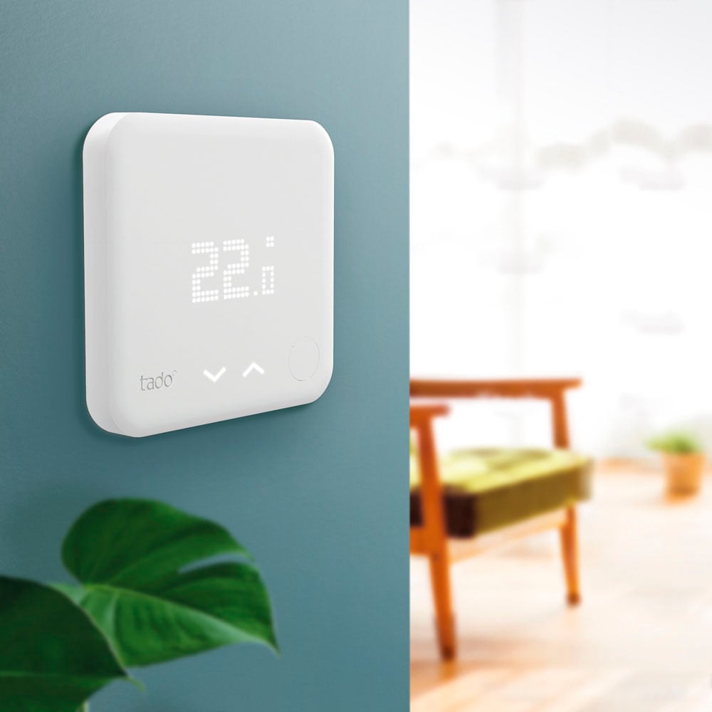 Tado Heizkörperthermostat »Funk-Temperatursensor, Zusatzprodukt für Smarte Heizkörper-Thermostate«