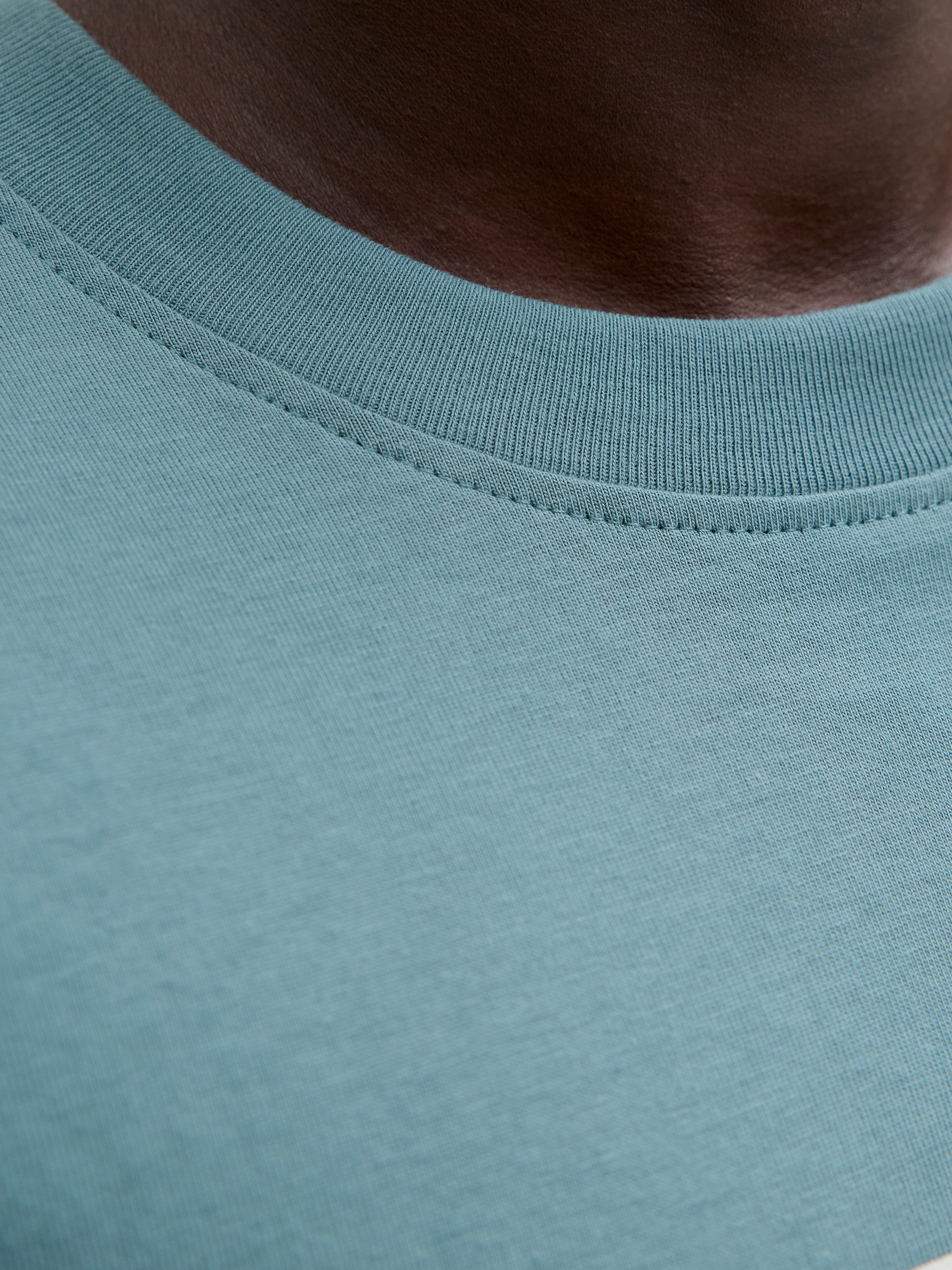 Jack & Jones Kurzarmshirt »JCOFUSION DOTS PRINT TEE SS CREW SN« Baumwolle, regular fit