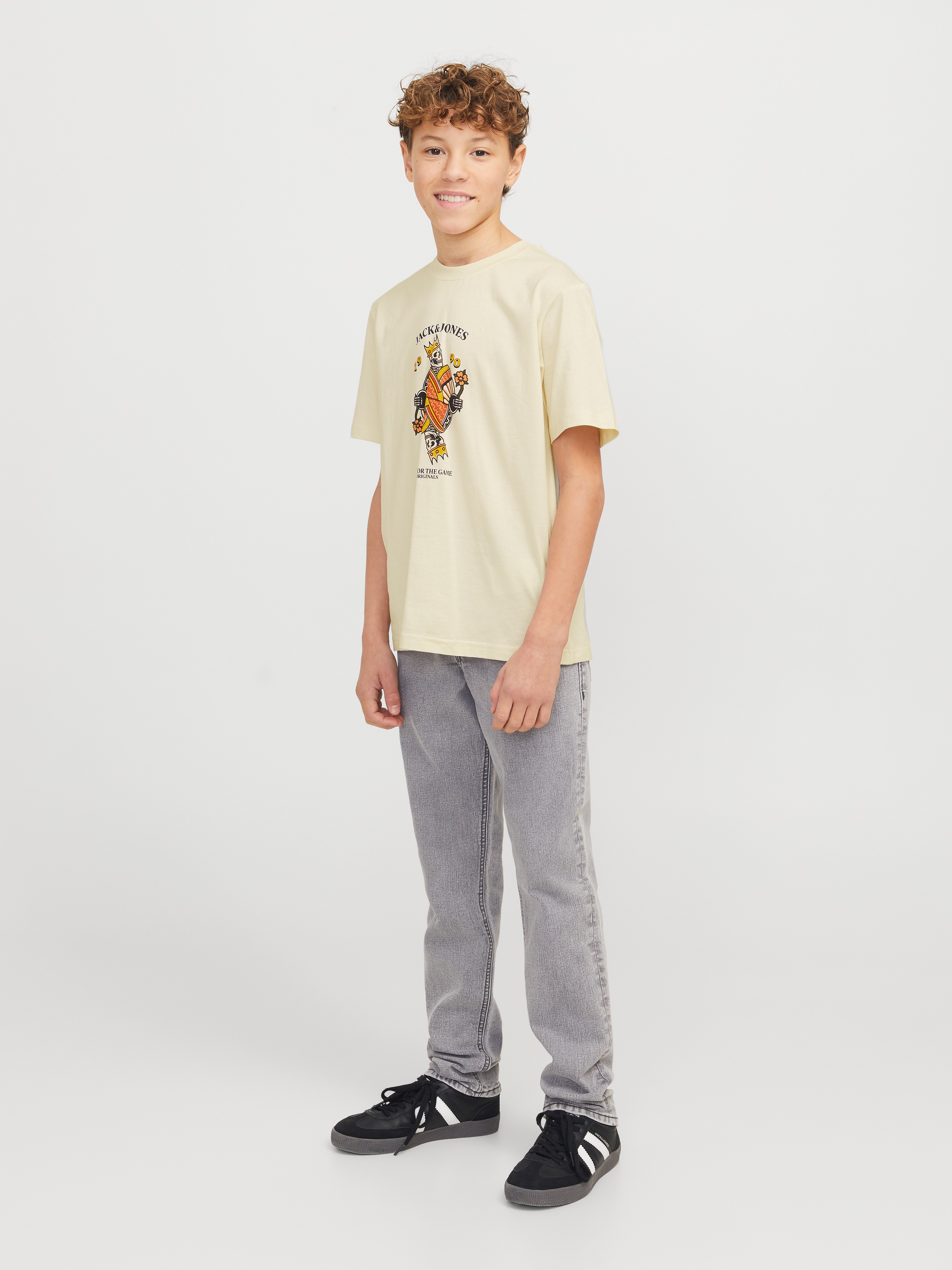 Jack & Jones Junior T-Shirt »JORANATOMY SKULL TEE SS CREW NECK SN JNR«