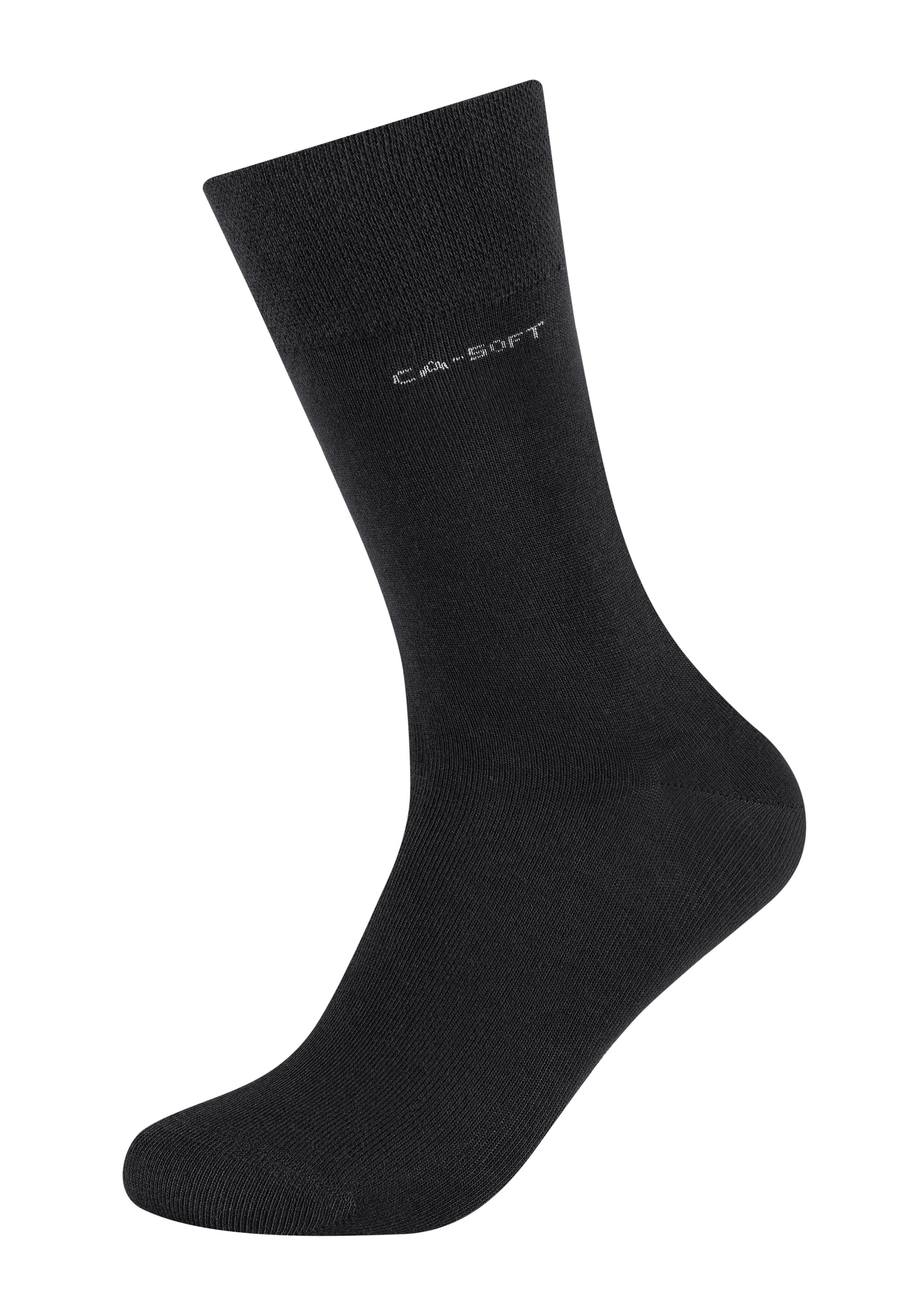 Camano Socken »ca-soft«, (4 Paar), mit verstärktem Fersen- und Zehenbereich