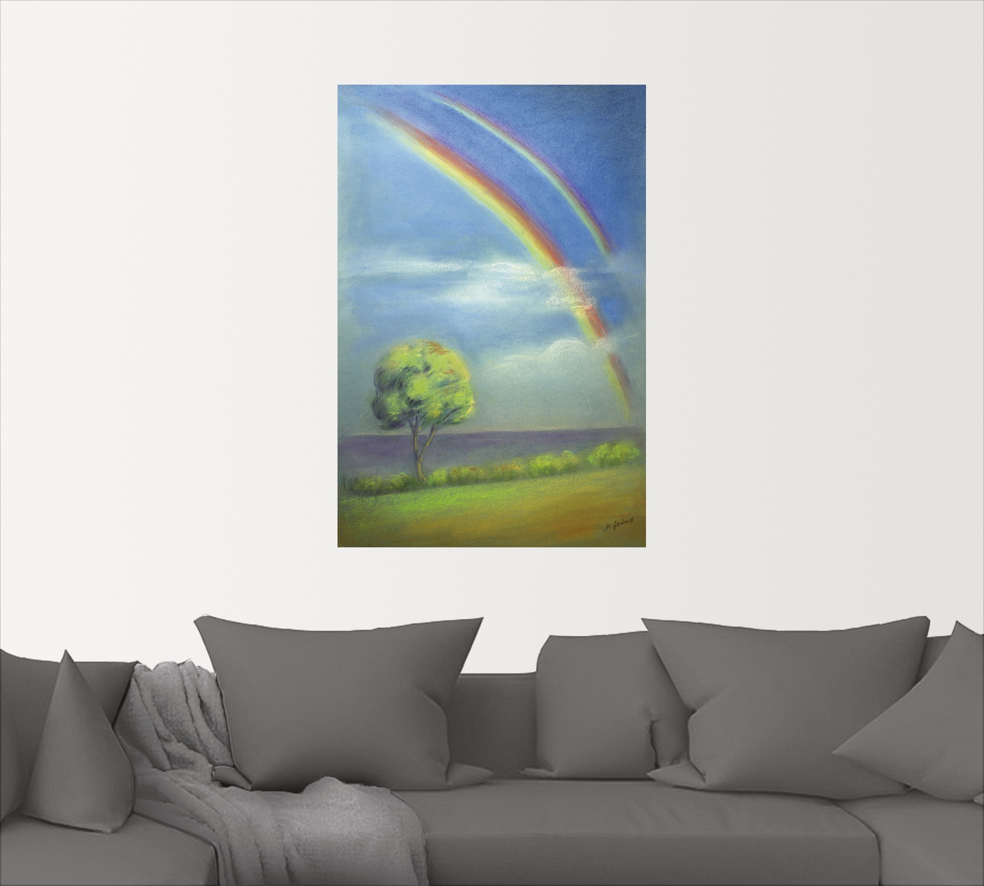 Artland Wandfolie »Zwischen Himmel und Erde«, Himmel, (1 St.), selbstklebend