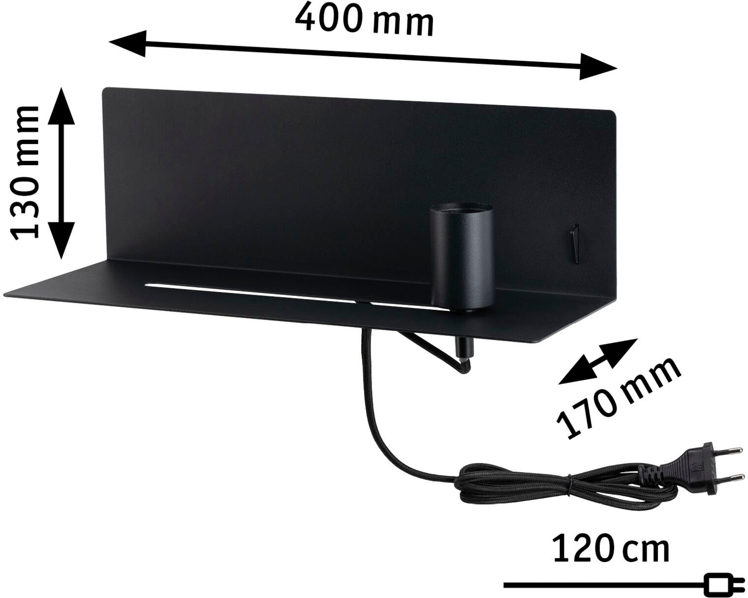 Paulmann LED Wandleuchte »Devera«
