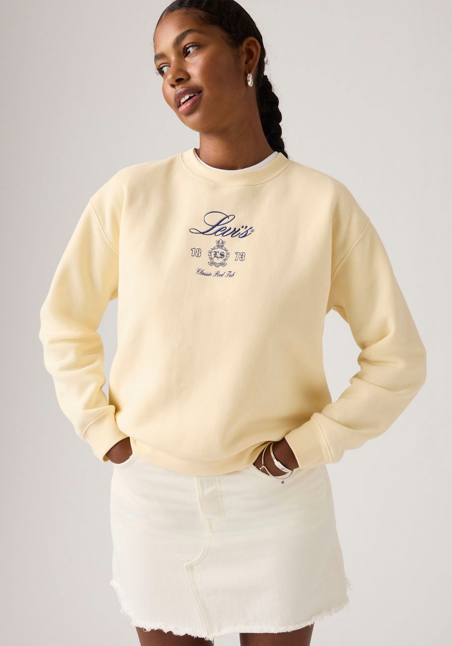 Levi's® Sweatshirt »GR EVERYDAY CREW«, Innen weich angeraut

