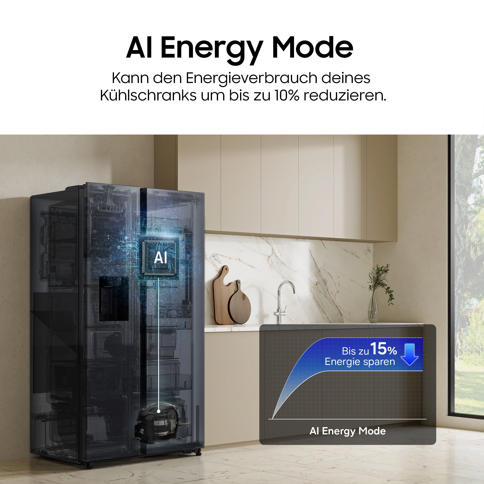 Samsung Side-by-Side RS80F »RS80F65KDF« 178 cm hoch 91,2 cm breit