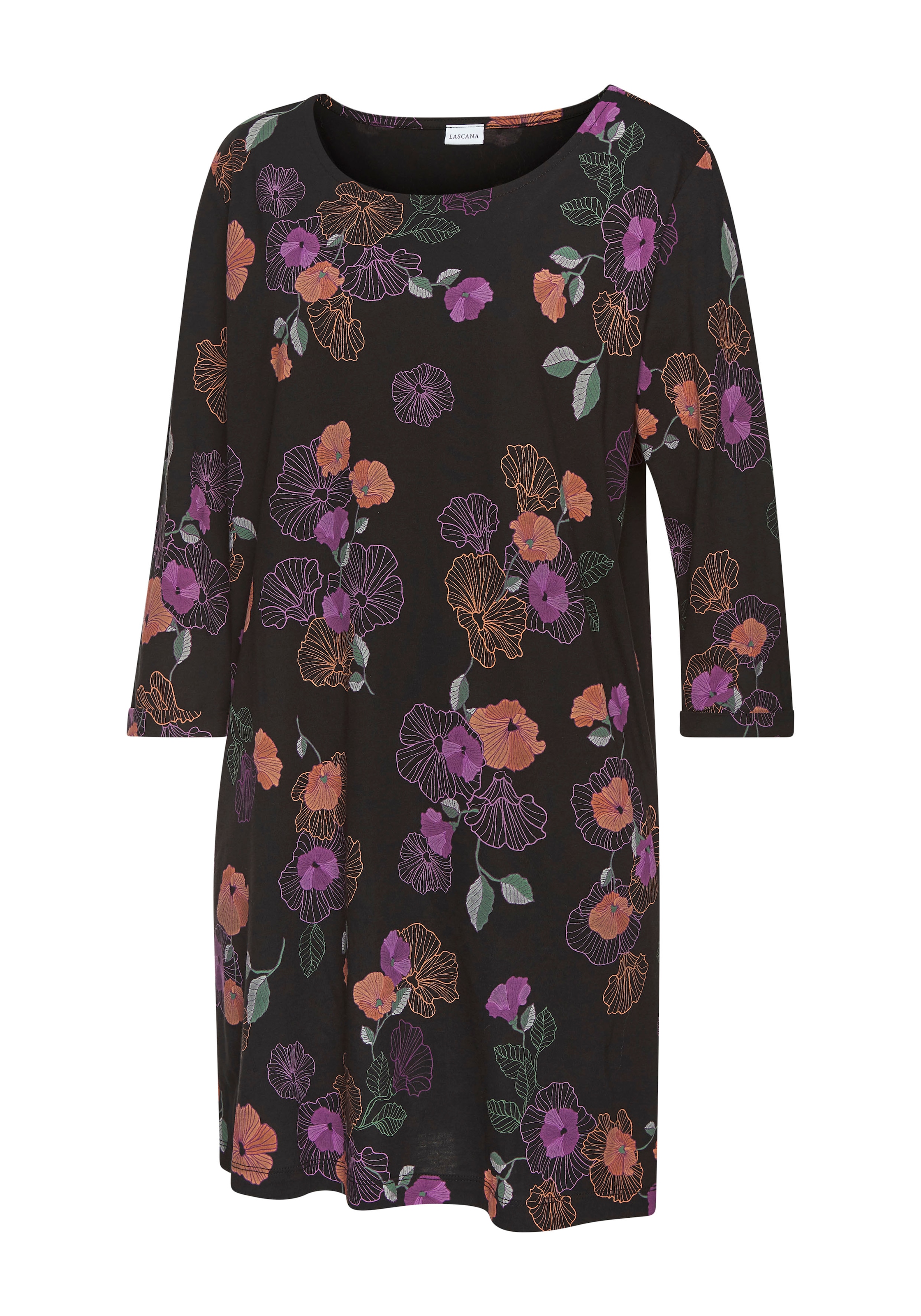 Vivance Dreams Nachthemd, mit Blumen-Druck